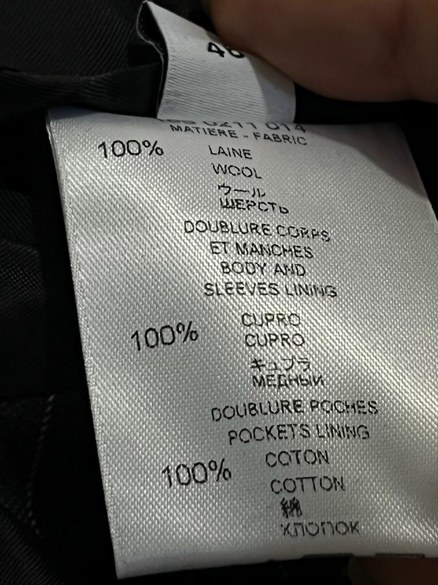 Givenchy Givenchy Men's Coat Suit Jacket Size US M / EU 48-50 / 2 - 5 Thumbnail
