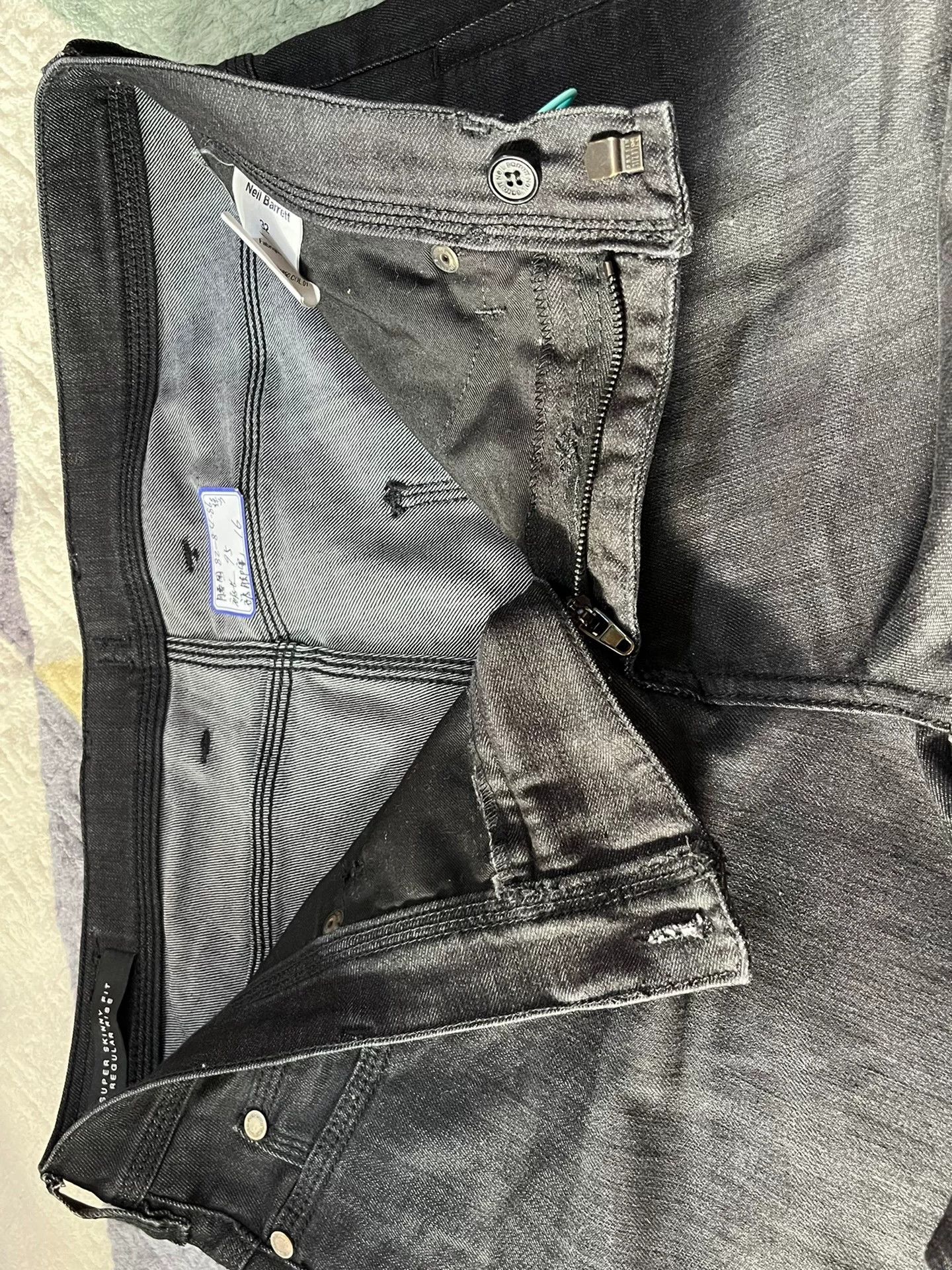 Neil Barrett Neil Barrett Men's Jeans Size US 32 / EU 48 - 5 Thumbnail