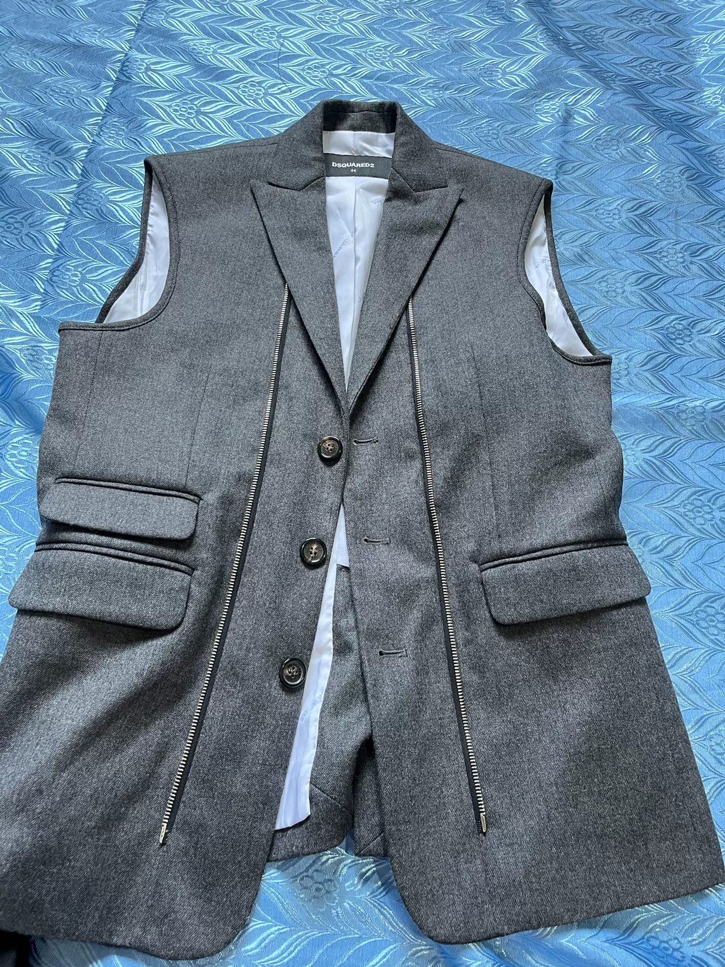 Dsquared2 DSQUARED2 2-in-1 Detachable Jacket Size US M / EU 48-50 / 2 - 5 Thumbnail