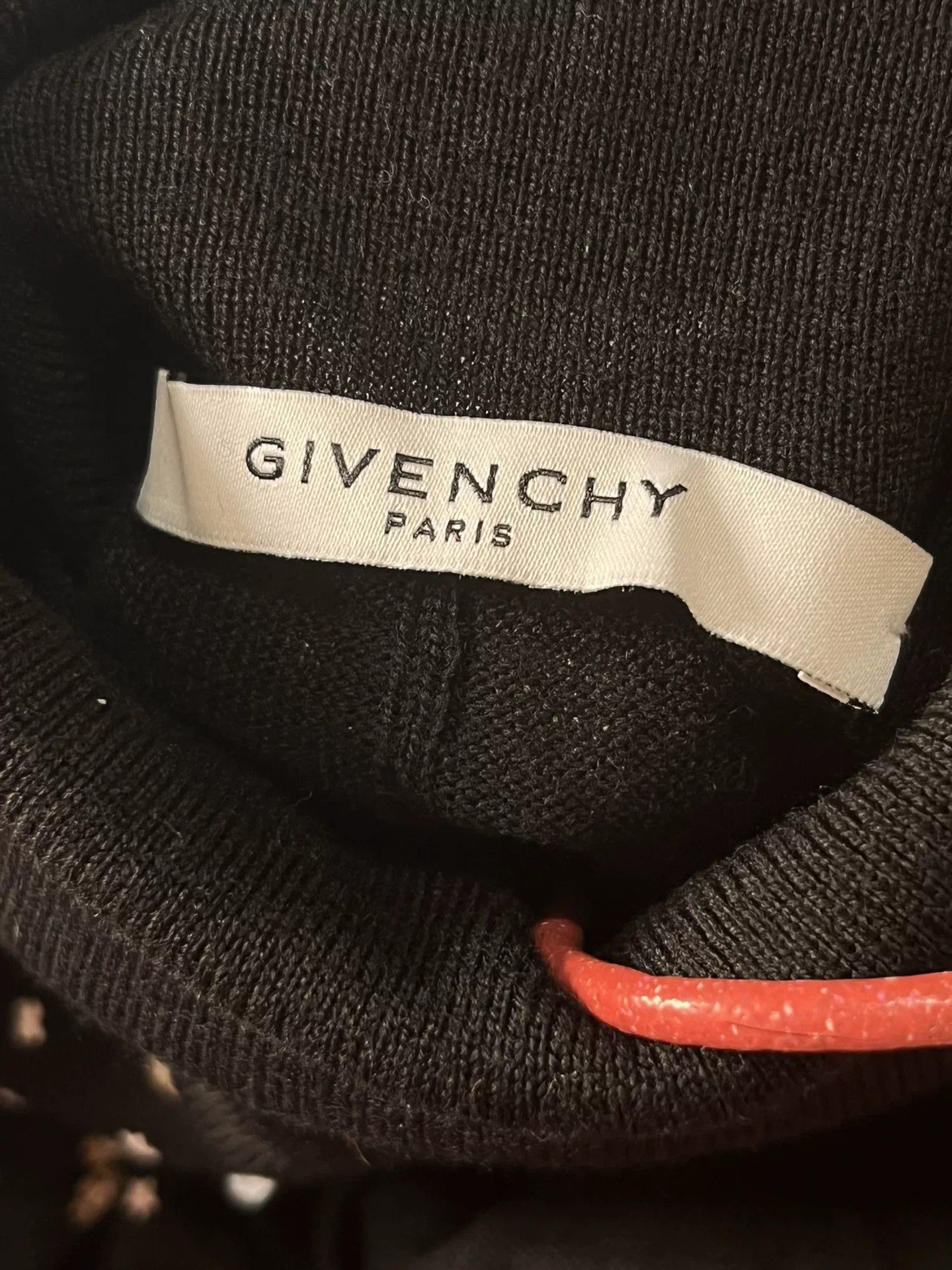 Givenchy Givenchy Black Turtleneck Printed Wool Sweater Size US XXL / EU 58 / 5 - 6 Thumbnail