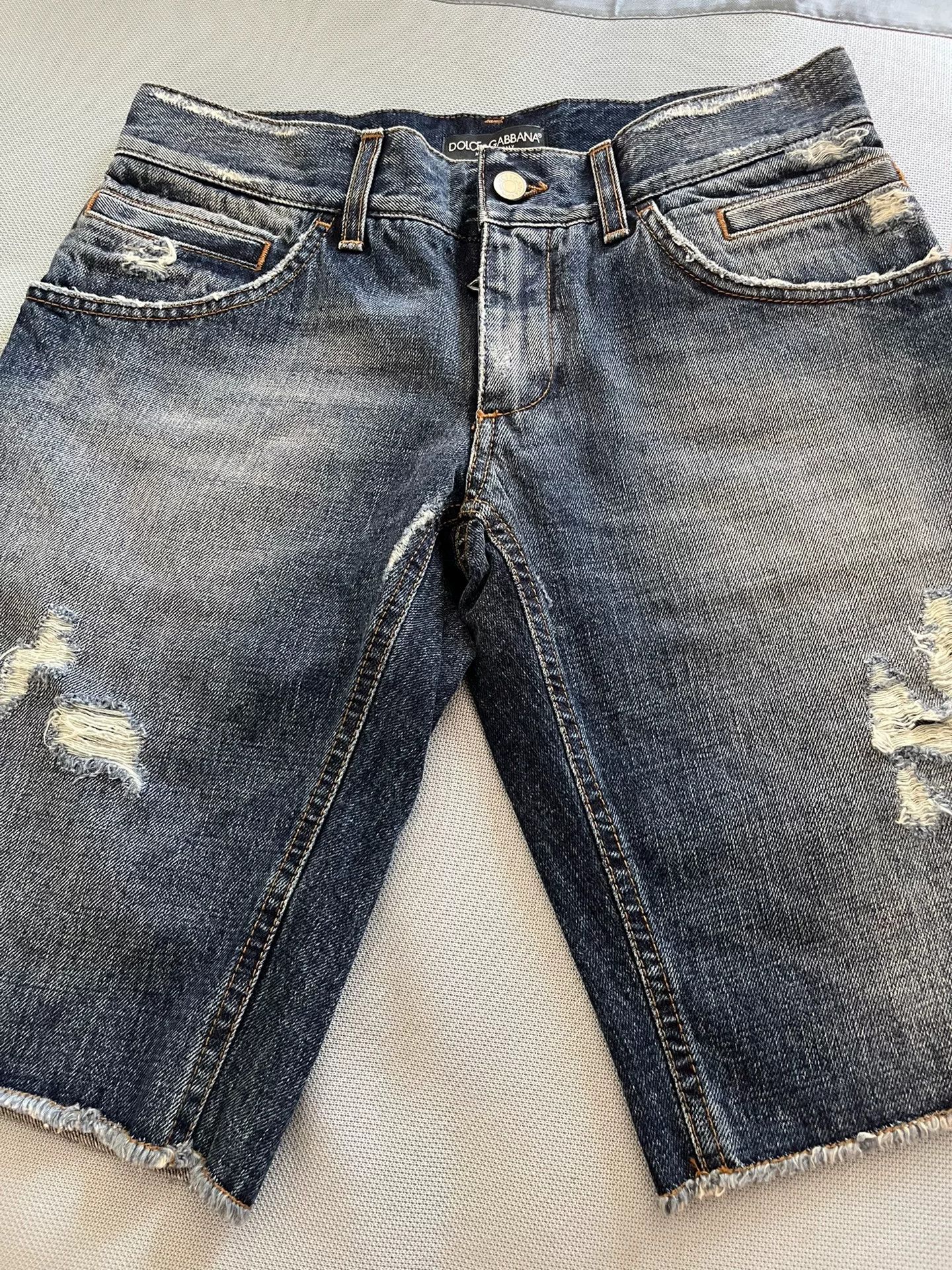 Dolce & Gabbana Dolce & Gabbana Denim Shorts Size US 28 / EU 44 - 2 Thumbnail
