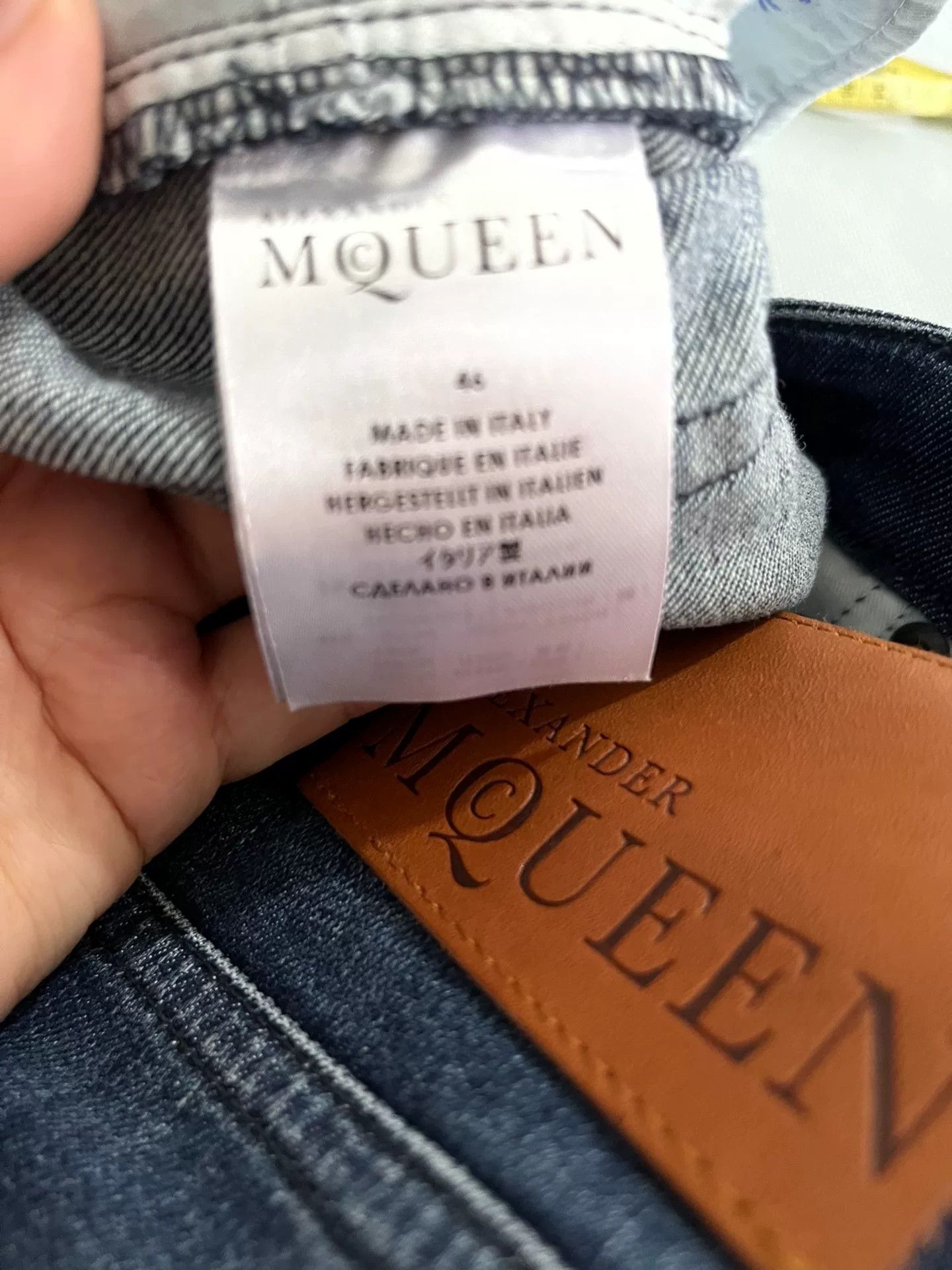 Alexander McQueen Alexander McQueen Unisex Jeans Size US 30 / EU 46 - 5 Thumbnail