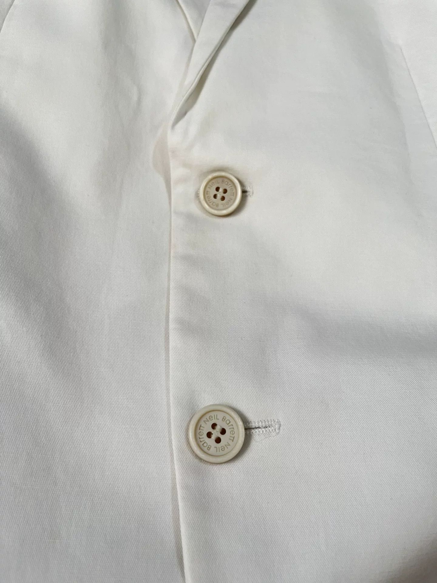 Neil Barrett Neil Barrett White Slim Fit Suit Size US M / EU 48-50 / 2 - 8 Thumbnail