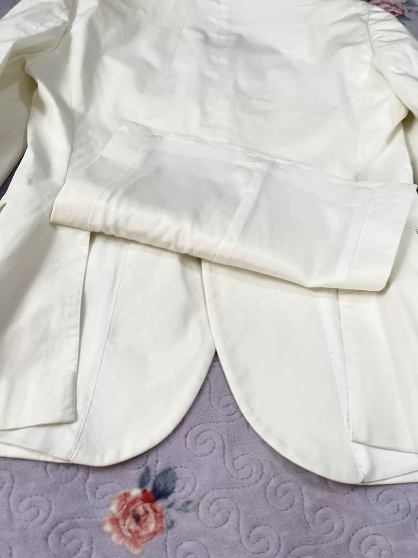 Neil Barrett Neil Barrett White Slim Fit Suit Size US M / EU 48-50 / 2 - 4 Thumbnail