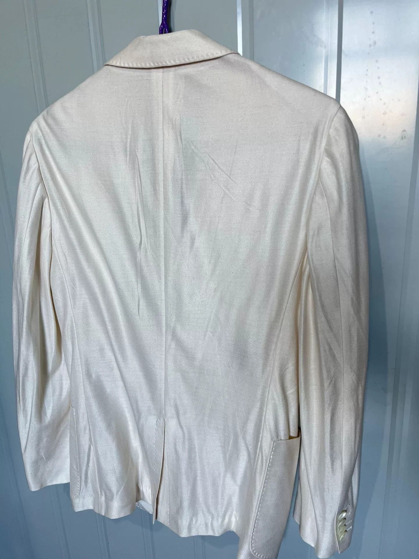 Lanvin Lanvin Men's Silk Suit Size US S / EU 44-46 / 1 - 4 Thumbnail