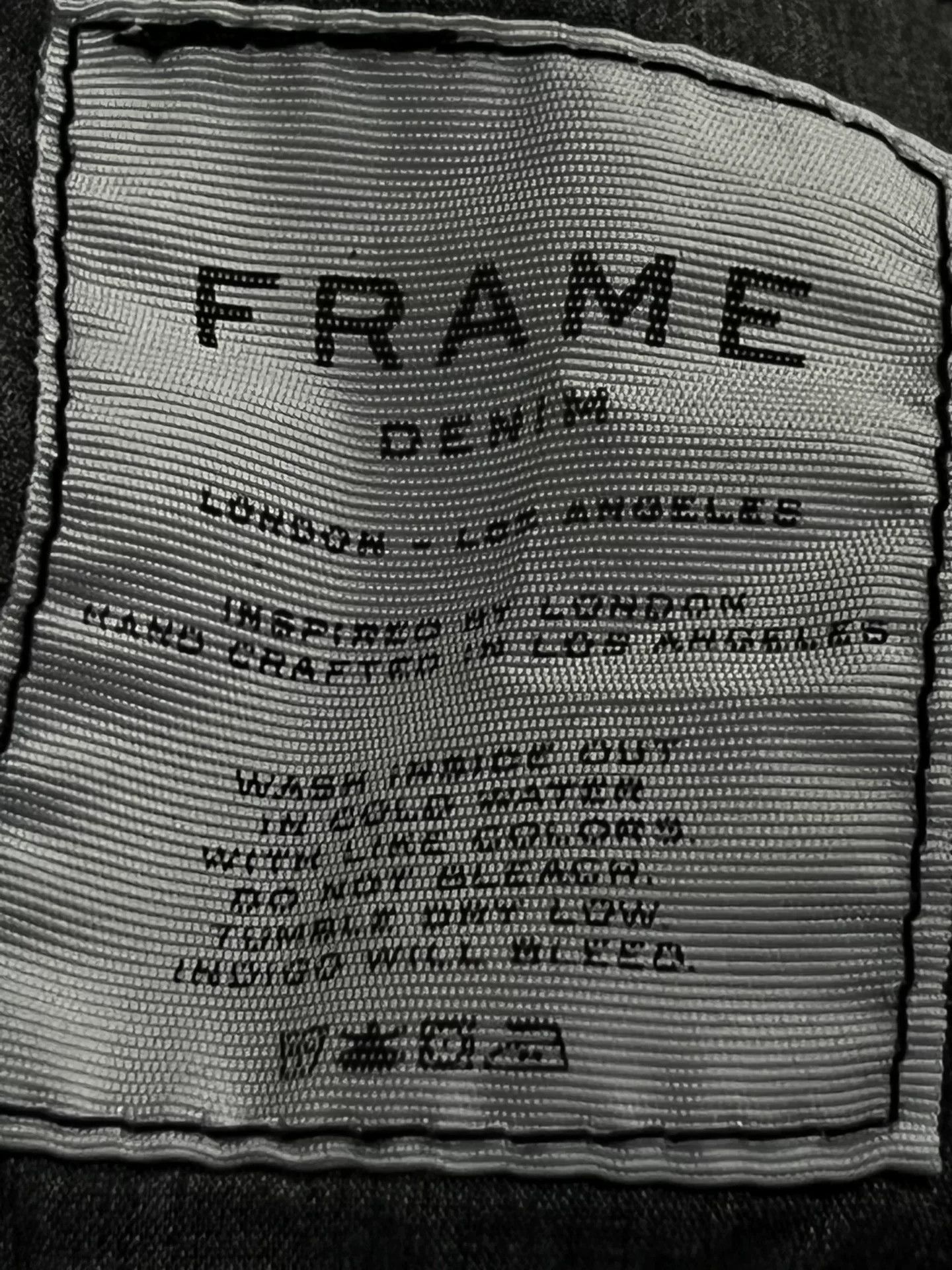 Frame FRAME Black Ripped Slim Jeans Size 28" / US 6 / IT 42 - 5 Thumbnail