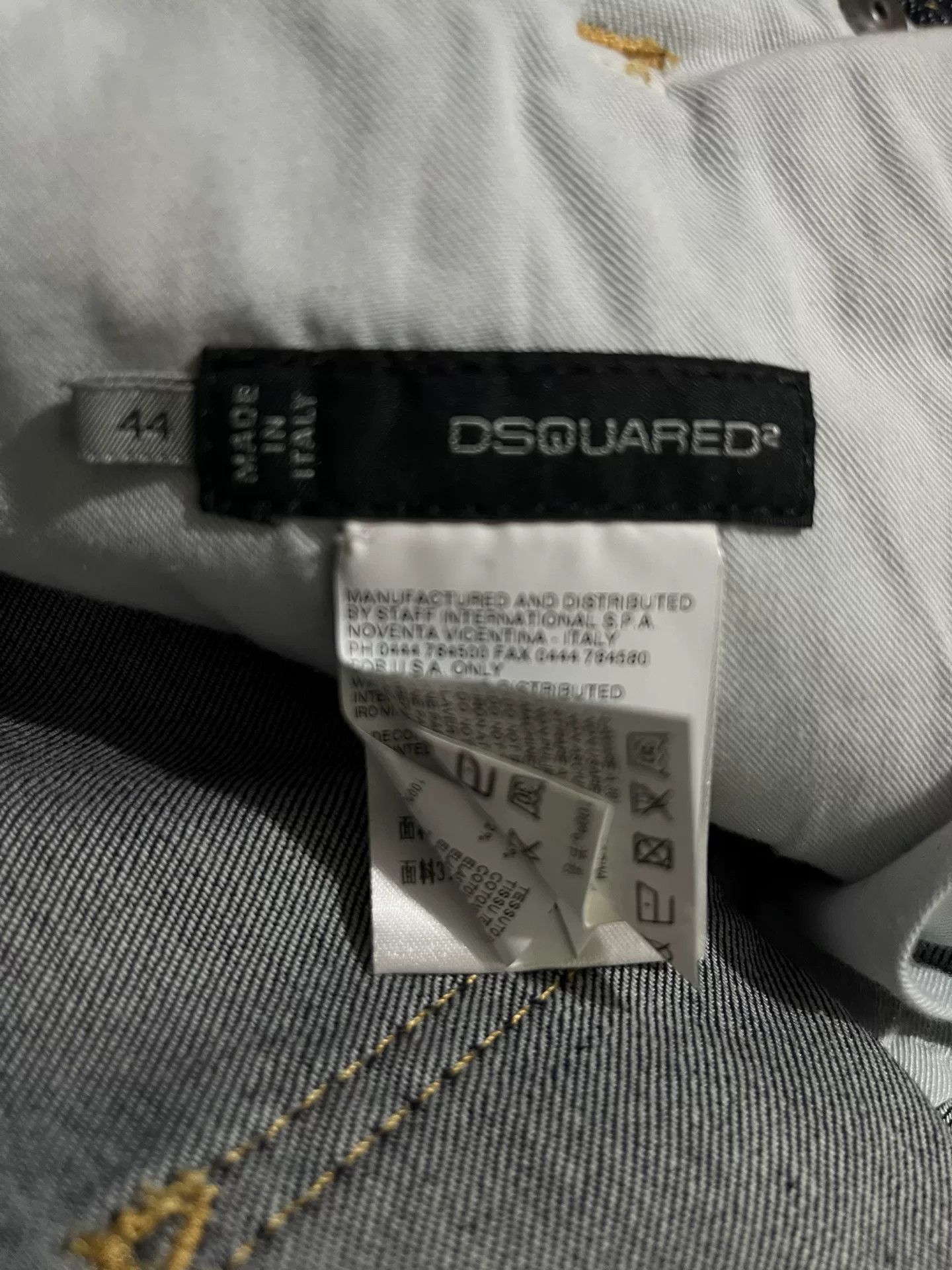 Dsquared2 Dsquared Men's Distressed Jeans Size US 28 / EU 44 - 5 Thumbnail