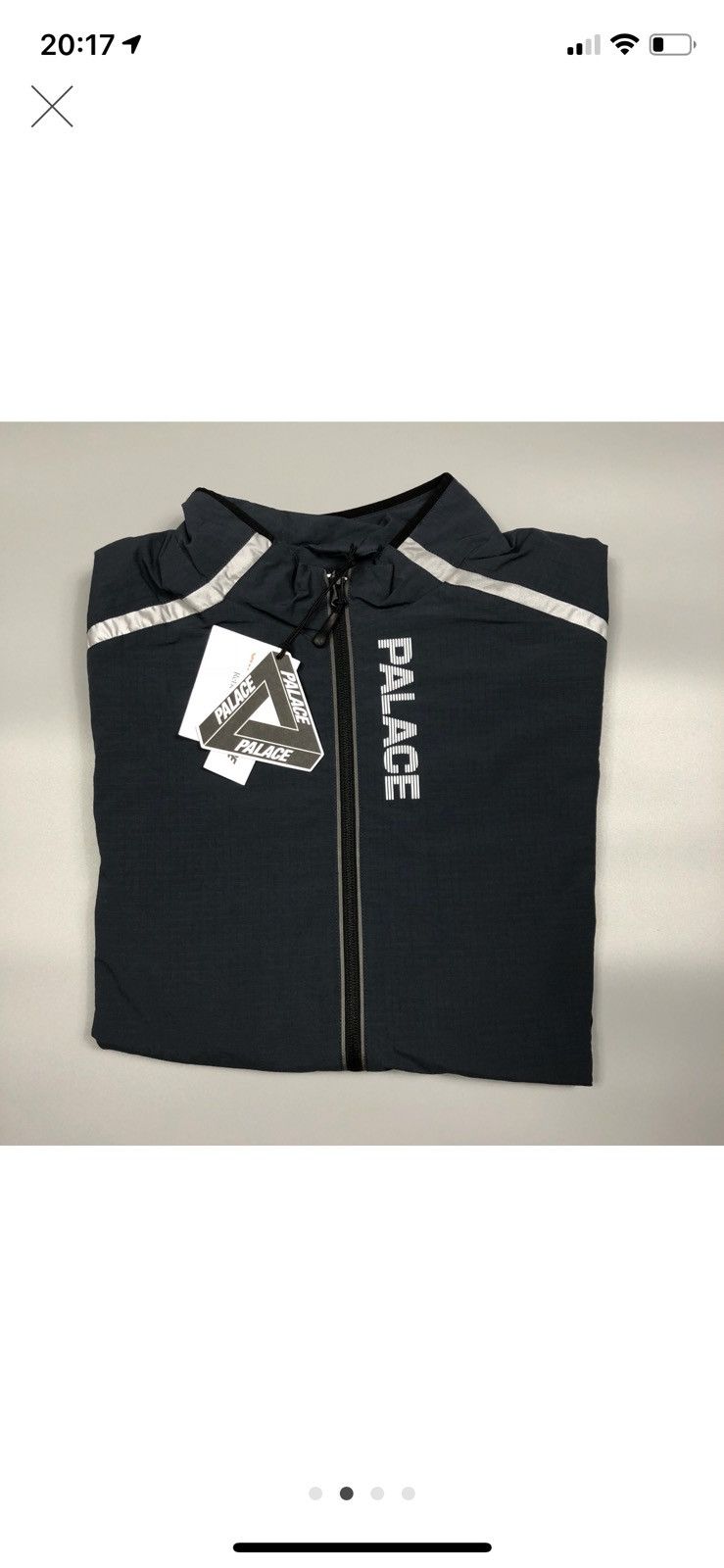 Palace Palace B- Line 3M Shell Top Jacket Navy Xl New | Grailed