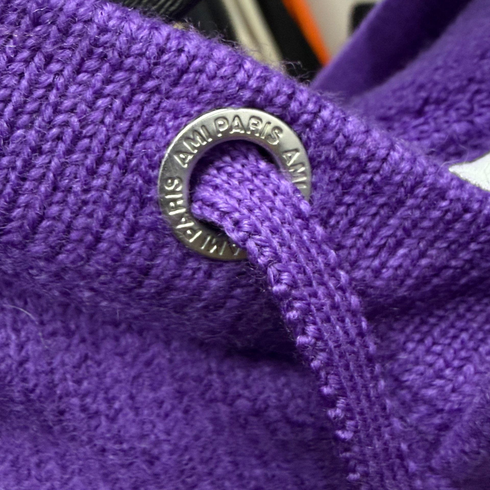 AMI Ami Knit Purple Sweater L Women Size L / US 10 / IT 46 - 3 Thumbnail