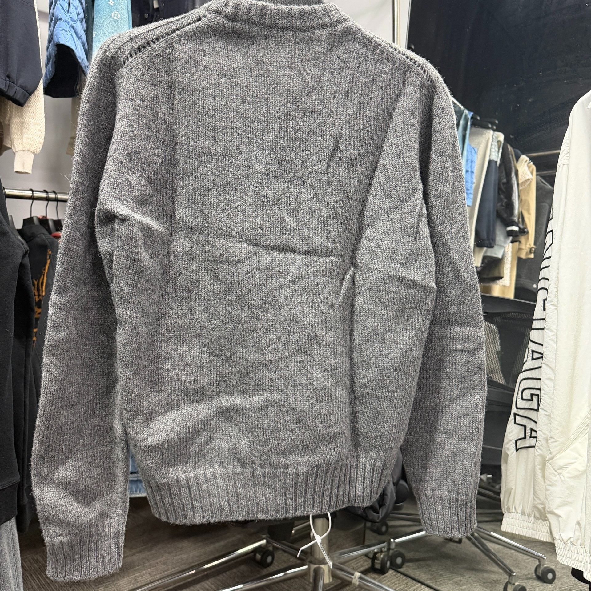 Celine Celine Knit Gray Sweater S Women Size S / US 4 / IT 40 - 5 Thumbnail