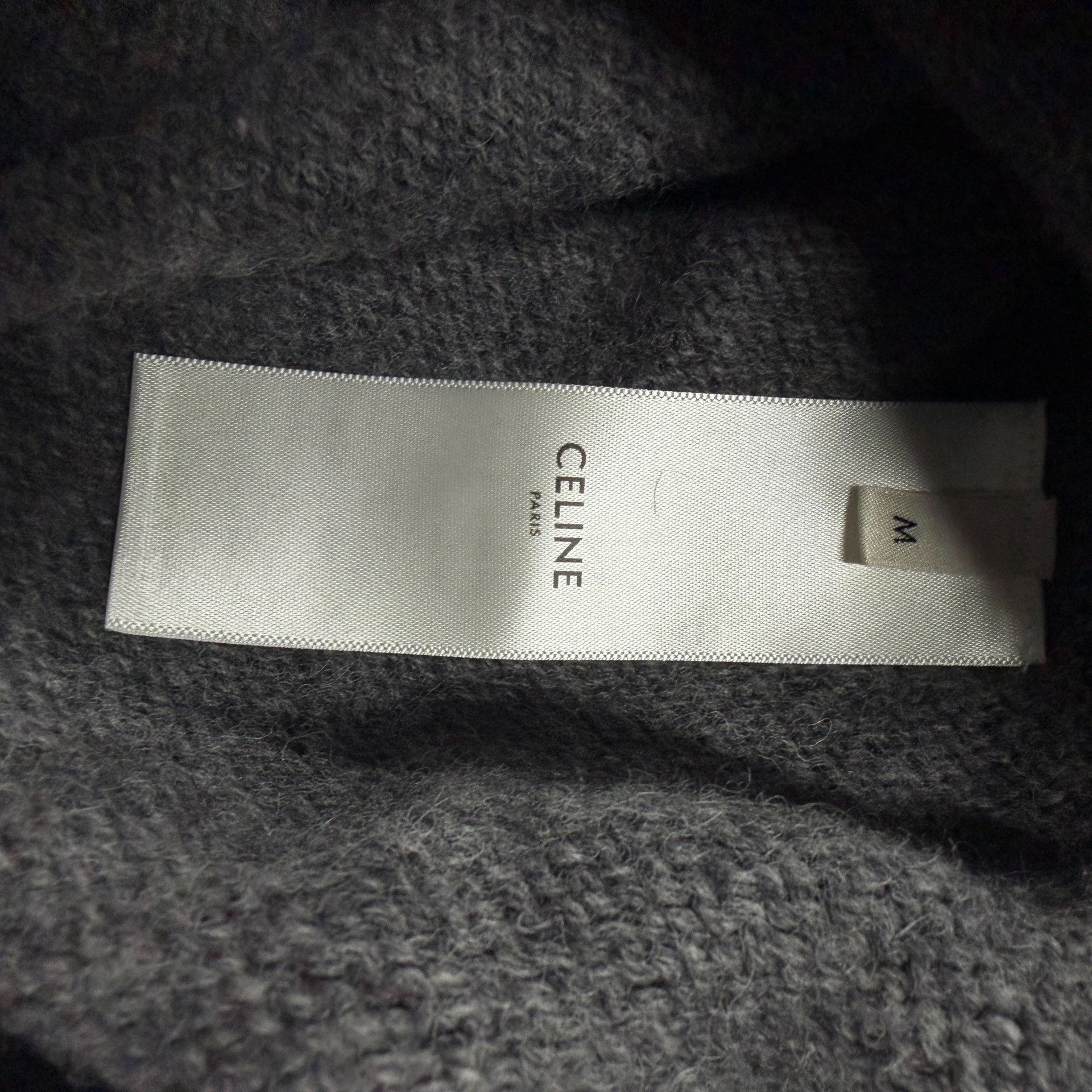 Celine Celine Knit Gray Sweater S Women Size S / US 4 / IT 40 - 4 Thumbnail