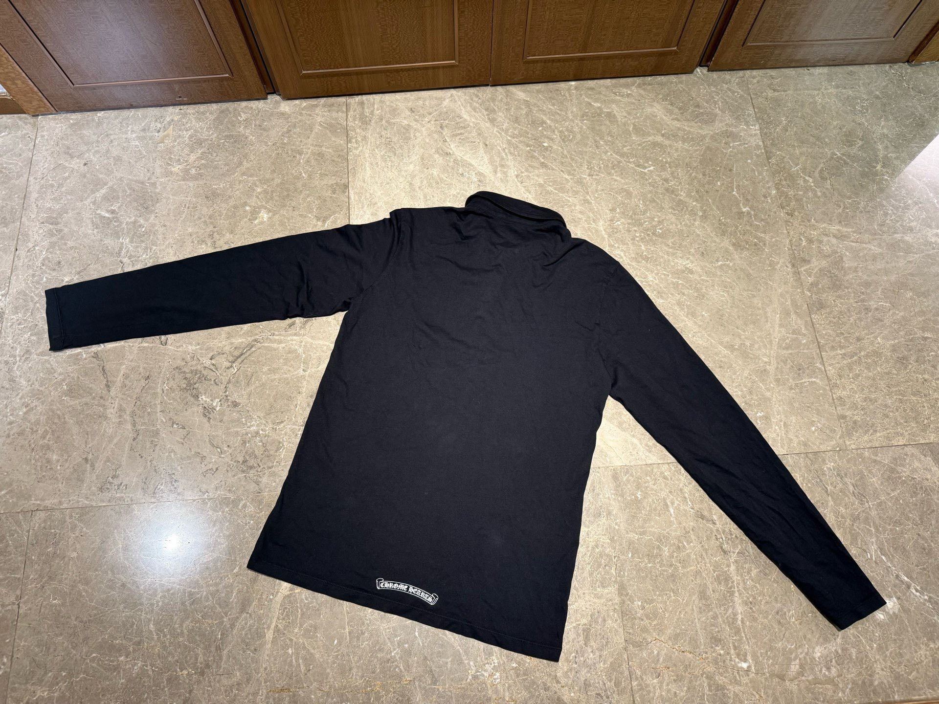 Chrome Hearts Chrome Hearts Printed Black Polo M Men Size US M / EU 48-50 / 2 - 2 Thumbnail