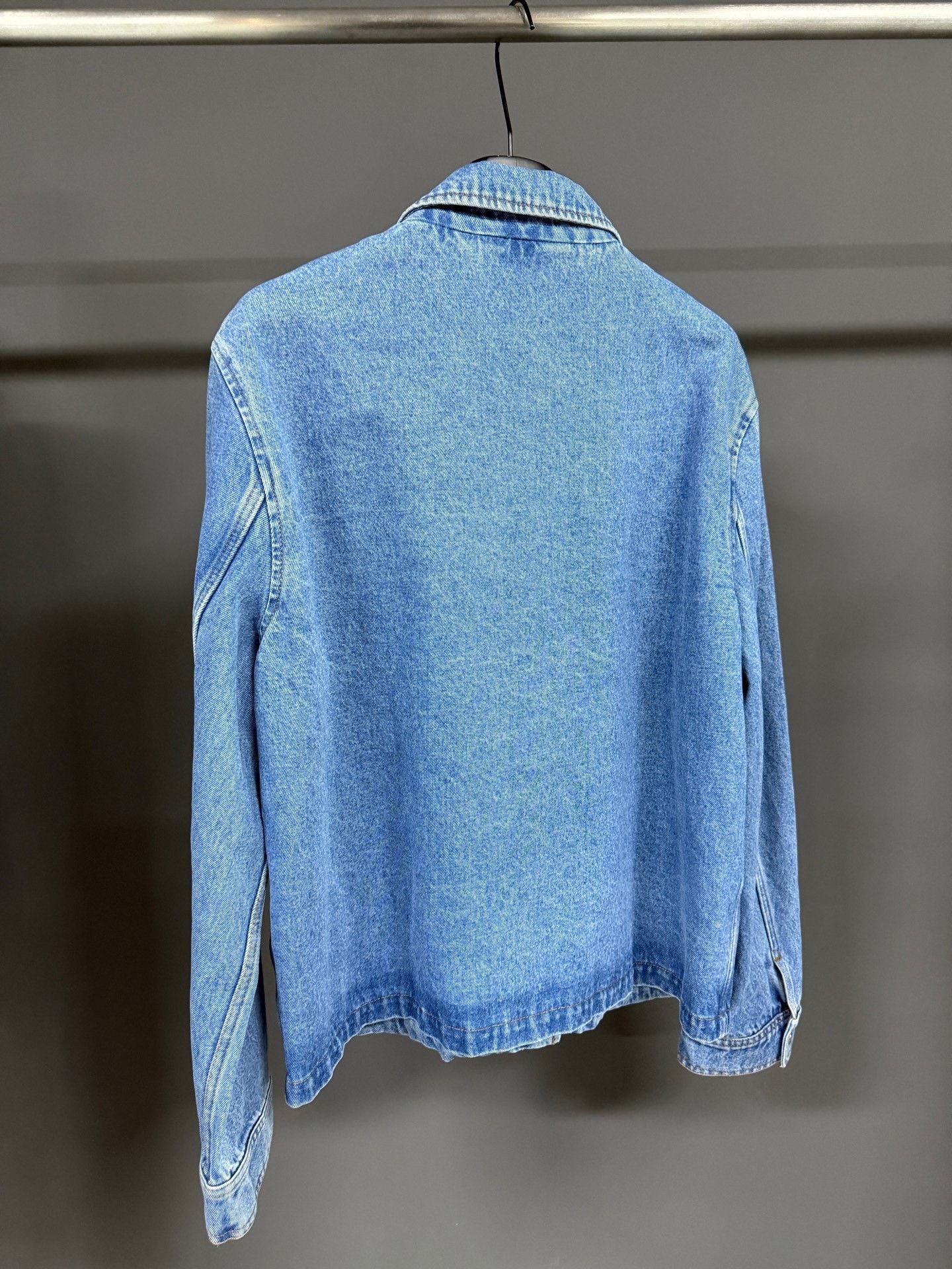 Celine Celine Denim Gray Light Jacket XXL Men Size US XXL / EU 58 / 5 - 2 Thumbnail