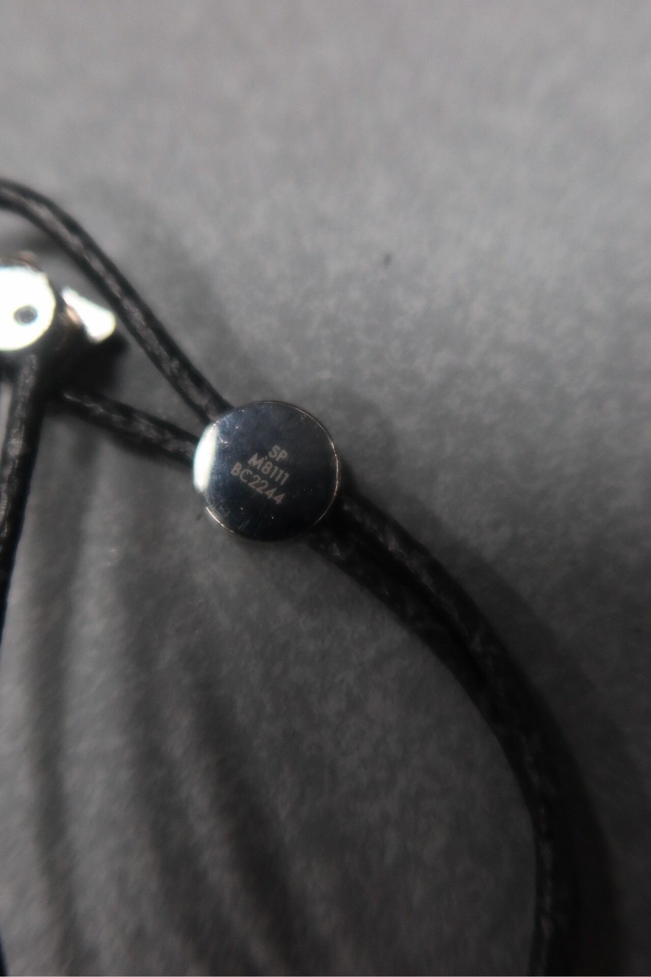 Louis Vuitton Louis Vuitton Black Jewelry M Men Size ONE SIZE - 3 Thumbnail
