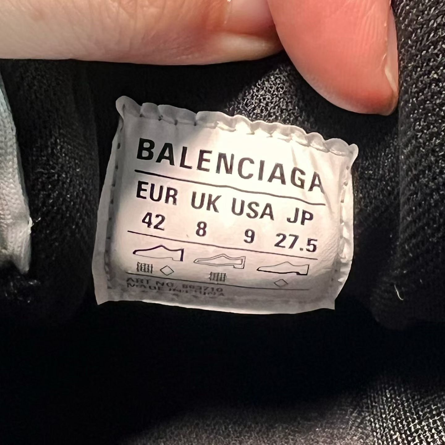 Balenciaga Balenciaga Blue Lowtop Sneakers XL Men Size US 10 / EU 43 - 8 Thumbnail