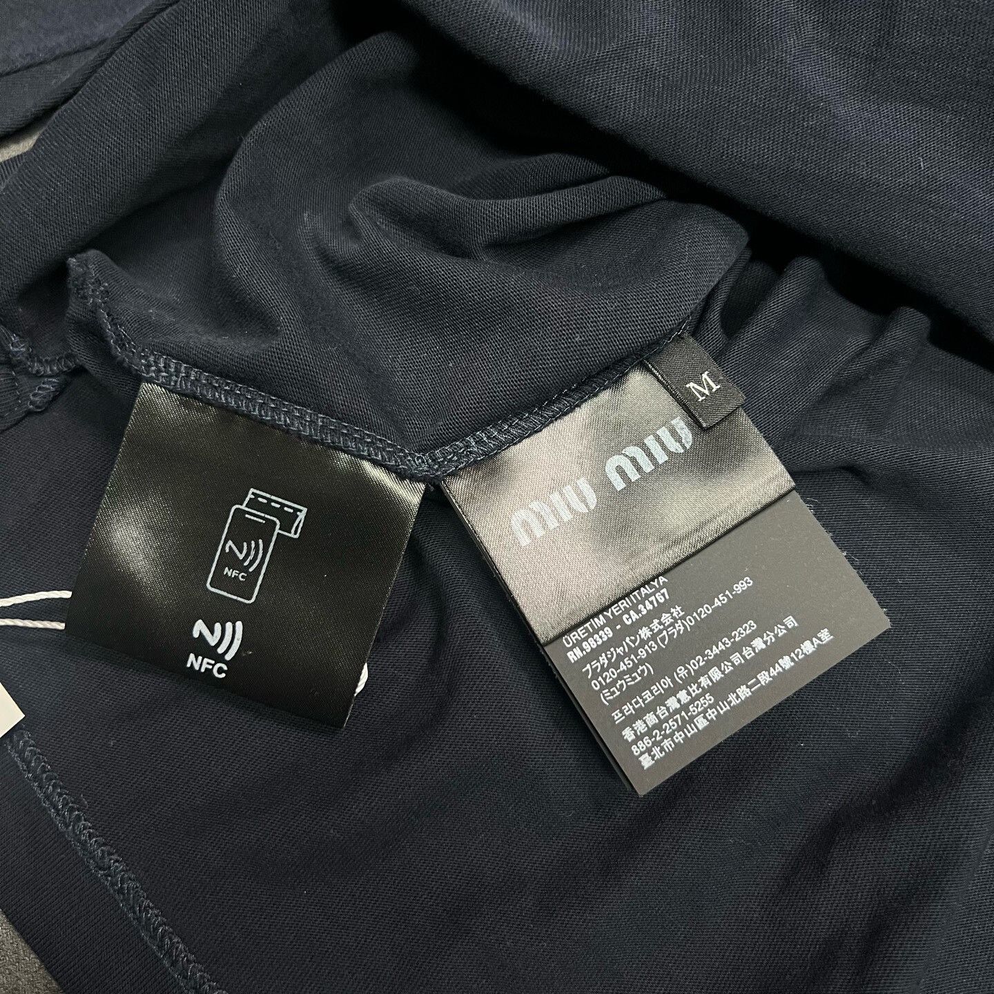 Miu Miu Miu Miu Retro Embroidered T-Shirt 25 Women Size XS / US 0-2 / IT 36-38 - 3 Thumbnail