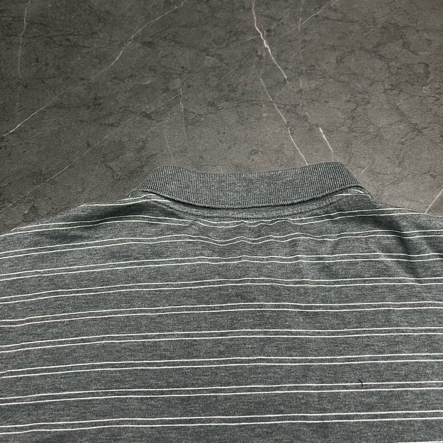 Miu Miu Miu Miu Striped Gray T-Shirt M Women Size M / US 6-8 / IT 42-44 - 6 Thumbnail
