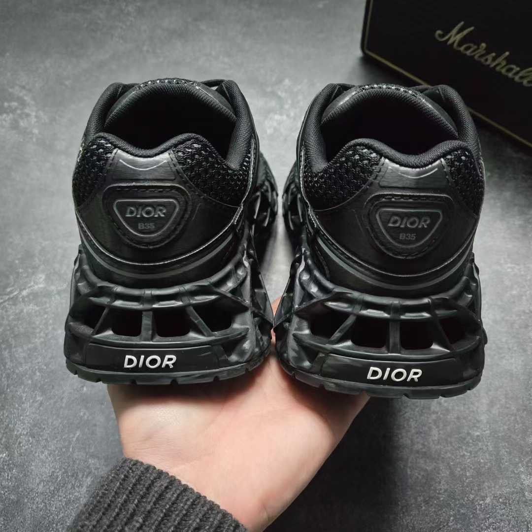 Dior Dior Black Lowtop Sneakers 35 Men Size US 5 / EU 37 - 3 Thumbnail