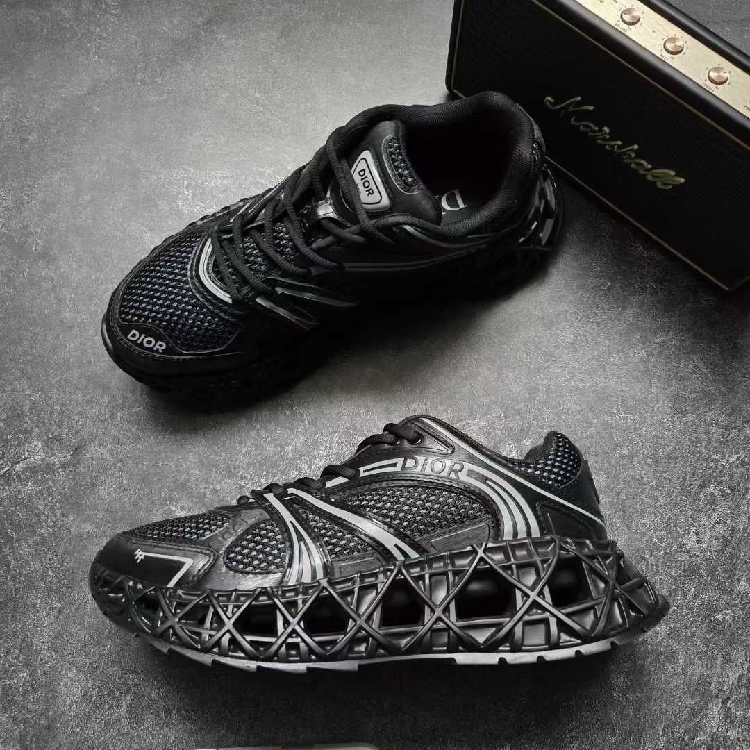 Dior Dior Black Lowtop Sneakers 35 Men Size US 5 / EU 37 - 4 Thumbnail