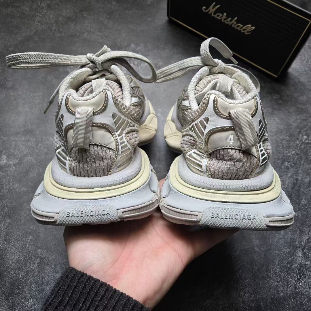 Balenciaga Balenciaga Beige Lowtop Sneakers XXXL Men Size US 10 / EU 43 - 3 Thumbnail