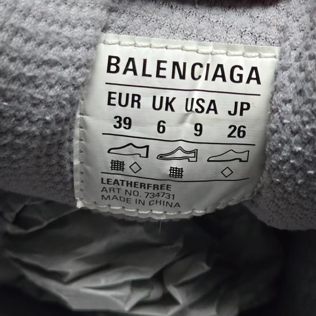 Balenciaga Balenciaga Reflective White Lowtop Sneakers XXXL Women Size US 8 / IT 38 - 5 Thumbnail