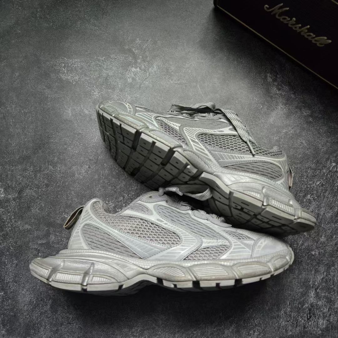 Balenciaga Balenciaga Reflective White Lowtop Sneakers XXXL Women Size US 8 / IT 38 - 8 Thumbnail