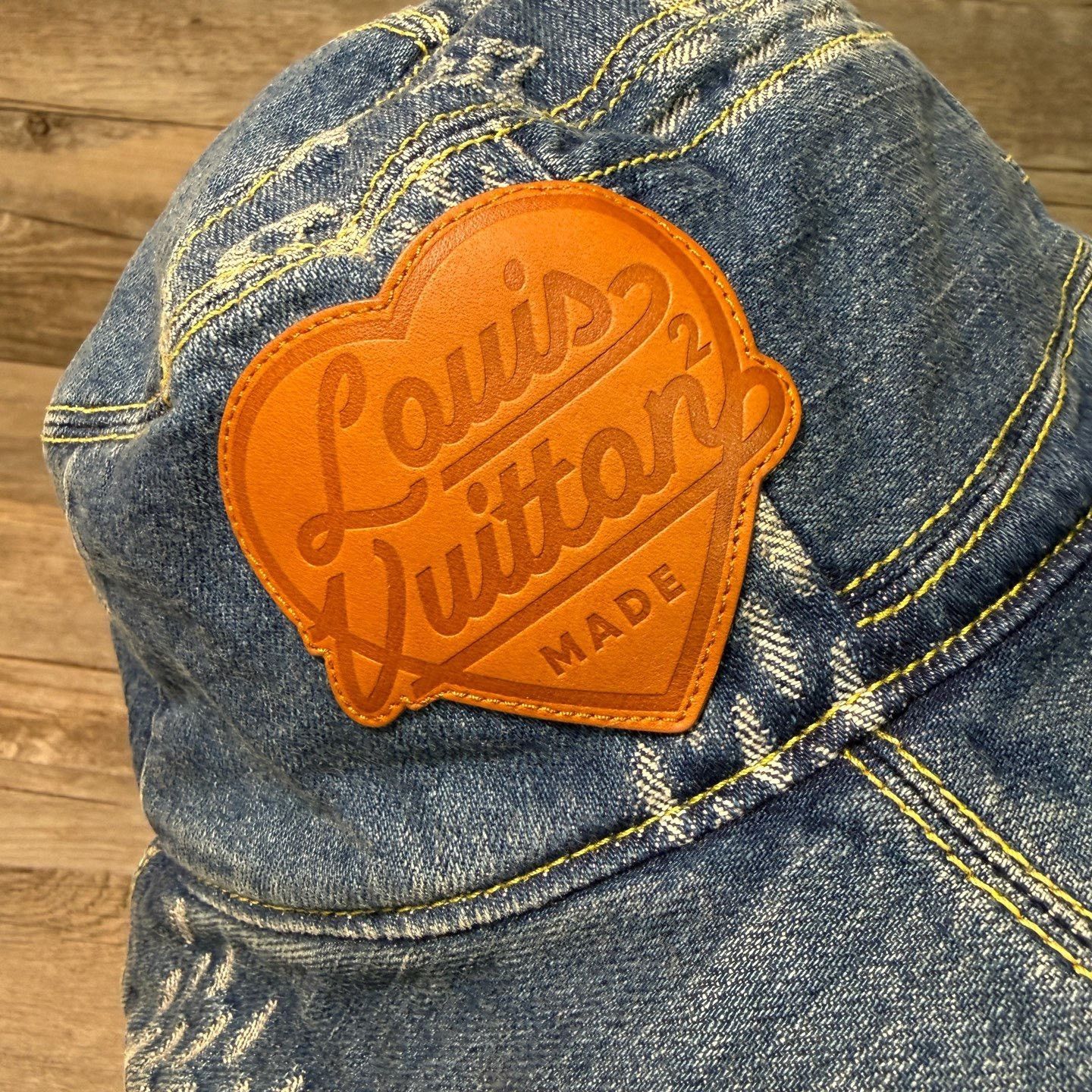 Louis Vuitton Louis Vuitton Collab Denim Hat M Men Size ONE SIZE - 3 Thumbnail