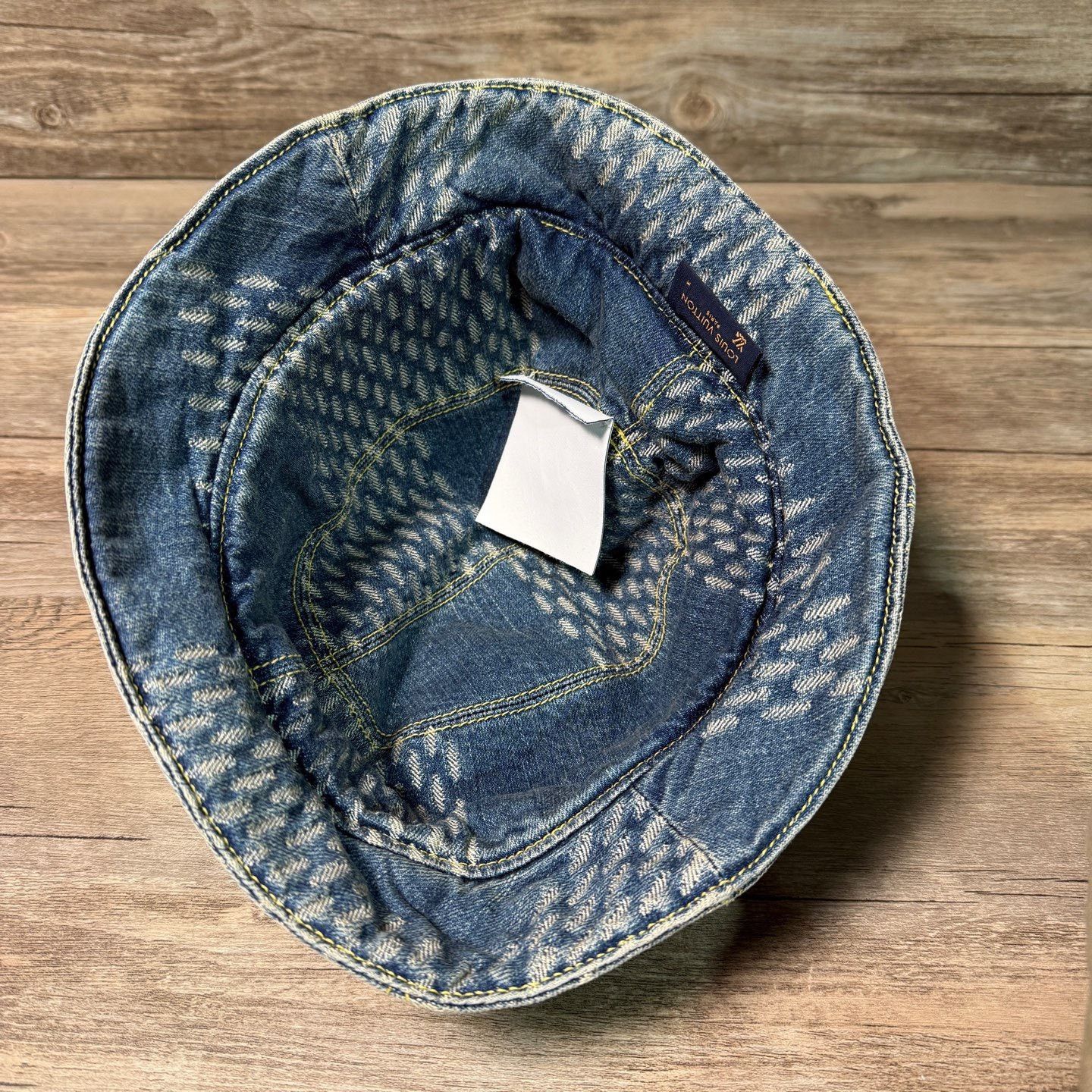 Louis Vuitton Louis Vuitton Collab Denim Hat M Men Size ONE SIZE - 4 Thumbnail