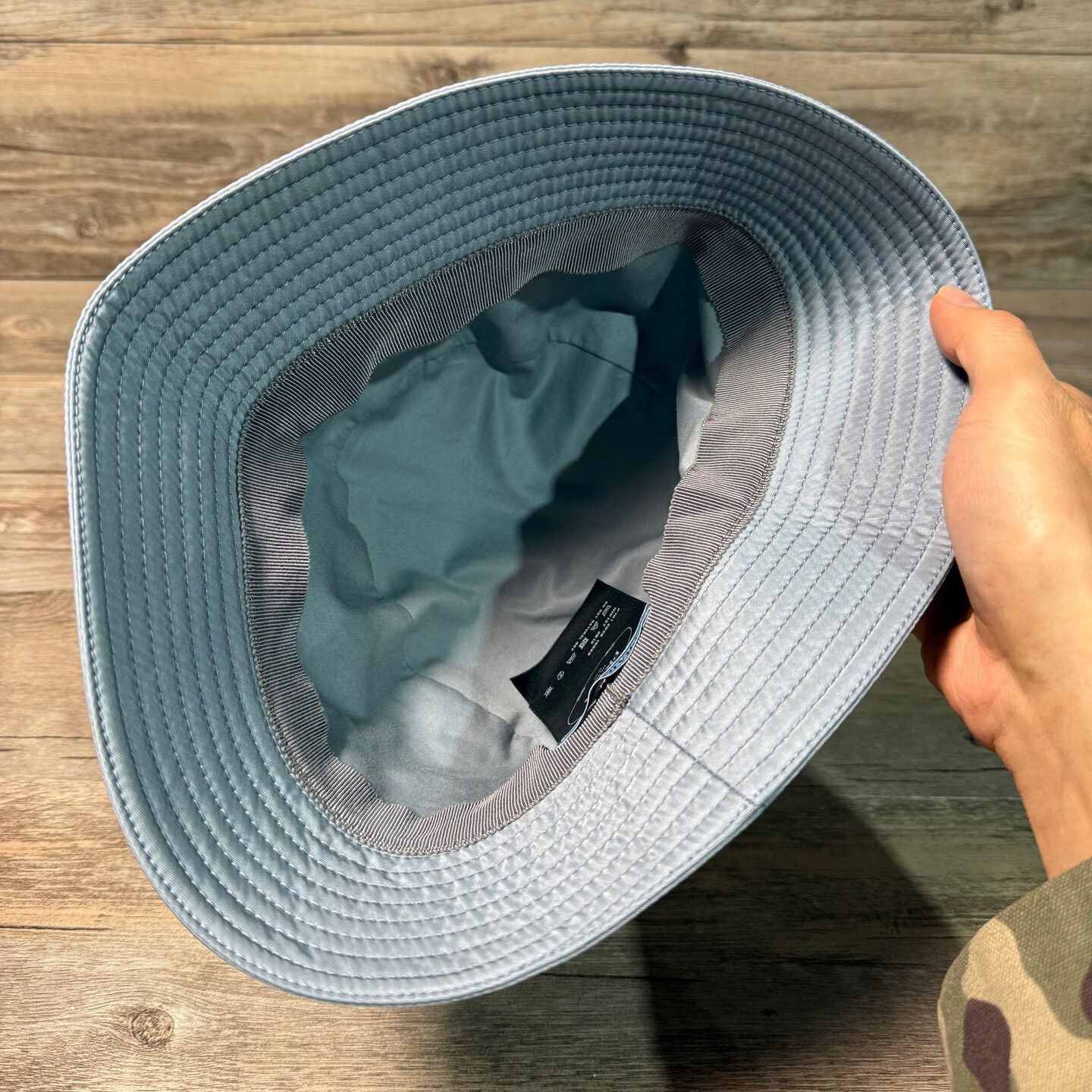 Prada Prada Nylon Blue Hat L Men Size ONE SIZE - 4 Thumbnail