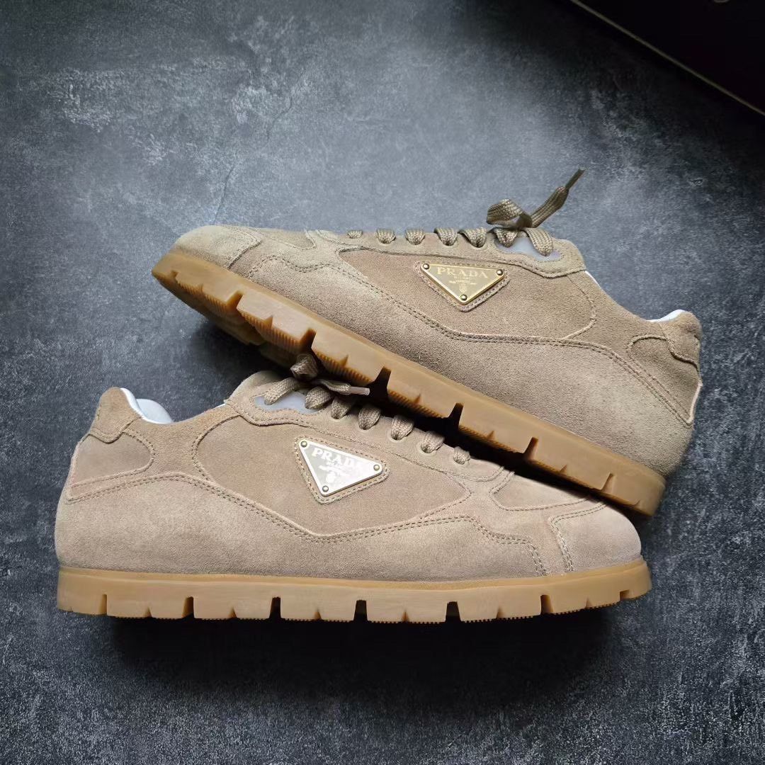 Prada Prada Casual Beige Lowtop Sneakers 39 Men Size US 6.5 / EU 39-40 - 7 Thumbnail