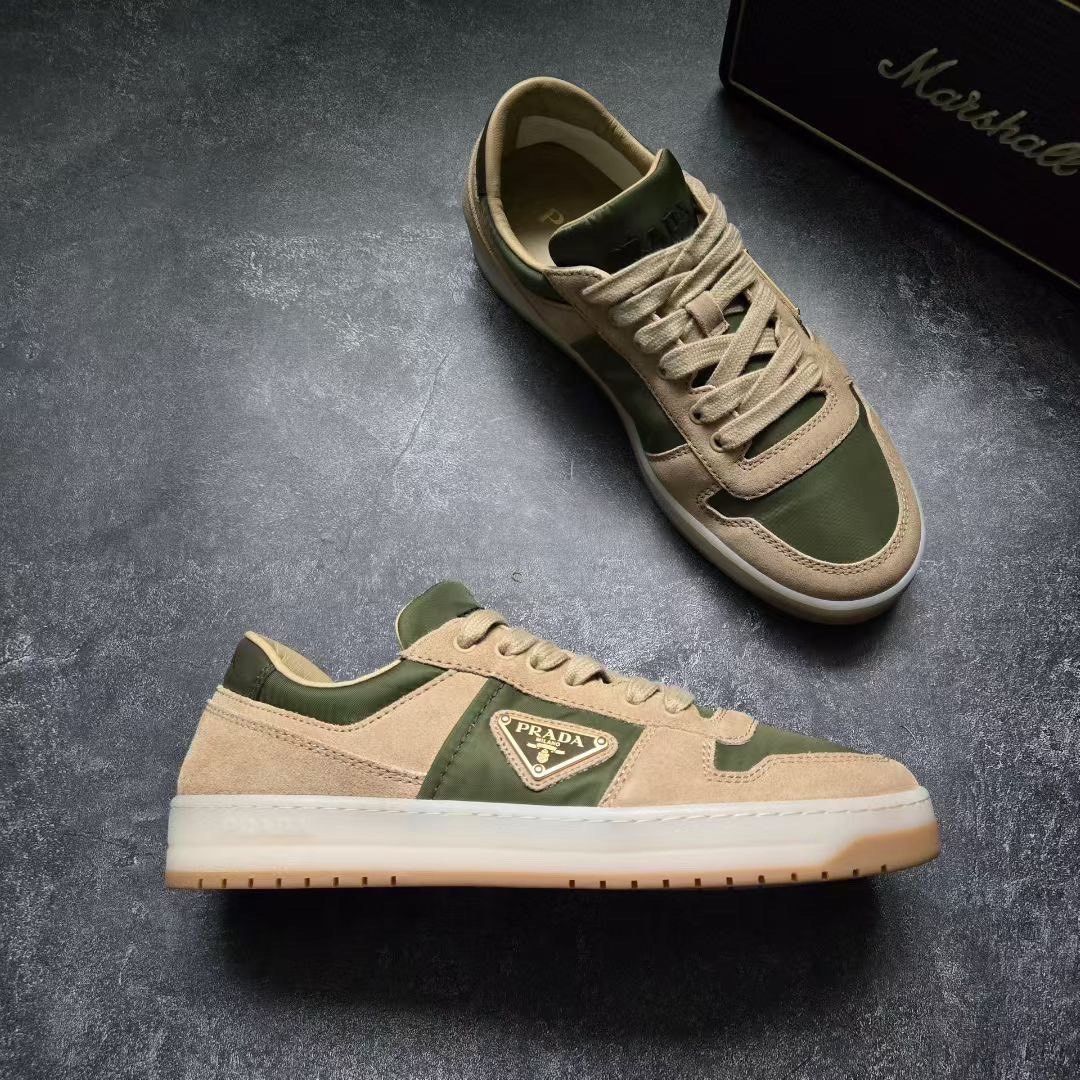 Prada Prada Down Green Lowtop Sneakers 39 Men Size US 6.5 / EU 39-40 - 6 Thumbnail