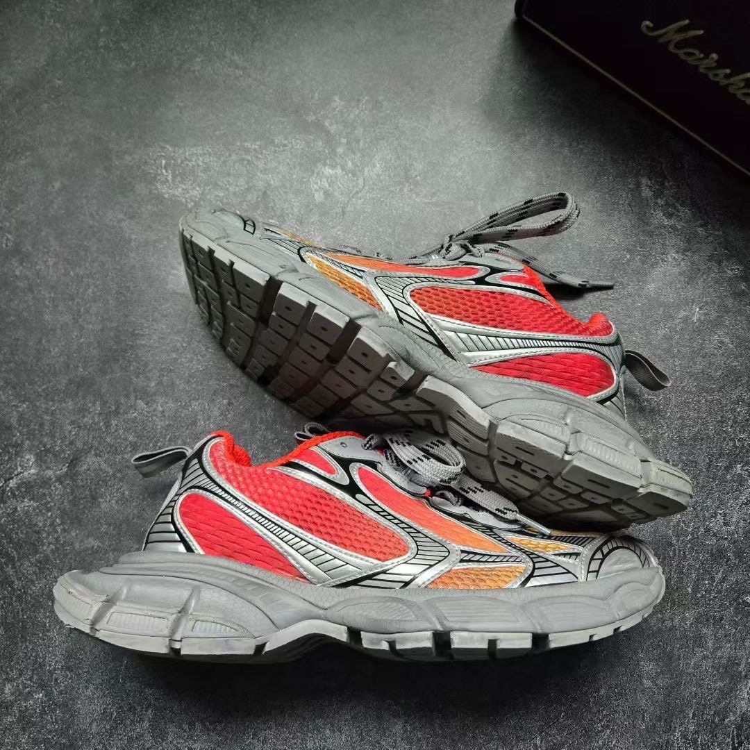 Balenciaga Balenciaga Tie-Dye Gradient Gray Lowtop Sneakers XXXL Men Size US 10 / EU 43 - 8 Thumbnail