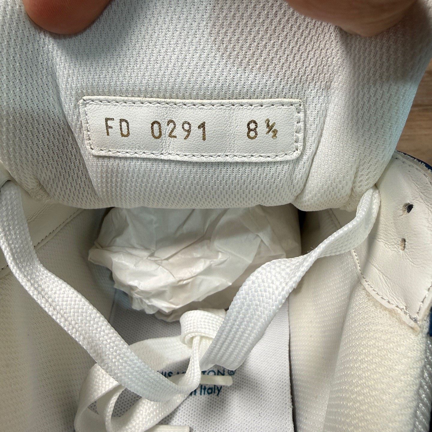 Louis Vuitton Louis Vuitton Training Denim Blue Lowtop Sneakers 42 Men Size US 9 / EU 42 - 6 Thumbnail