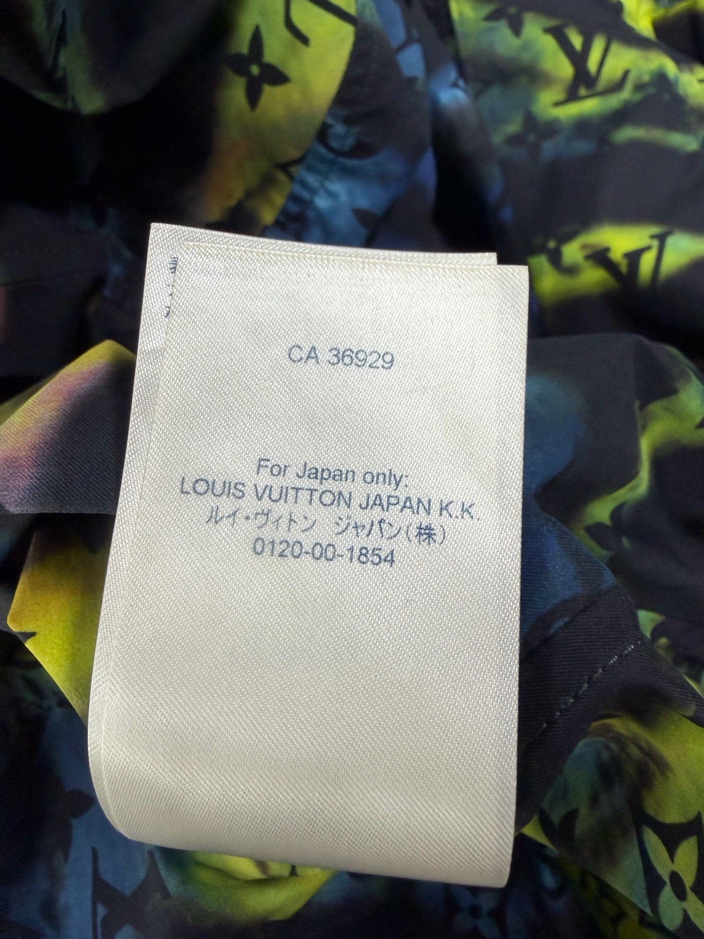 Louis Vuitton Louis Vuitton Tie-Dye Multi Light Jacket 46 Men Size US L / EU 52-54 / 3 - 8 Thumbnail