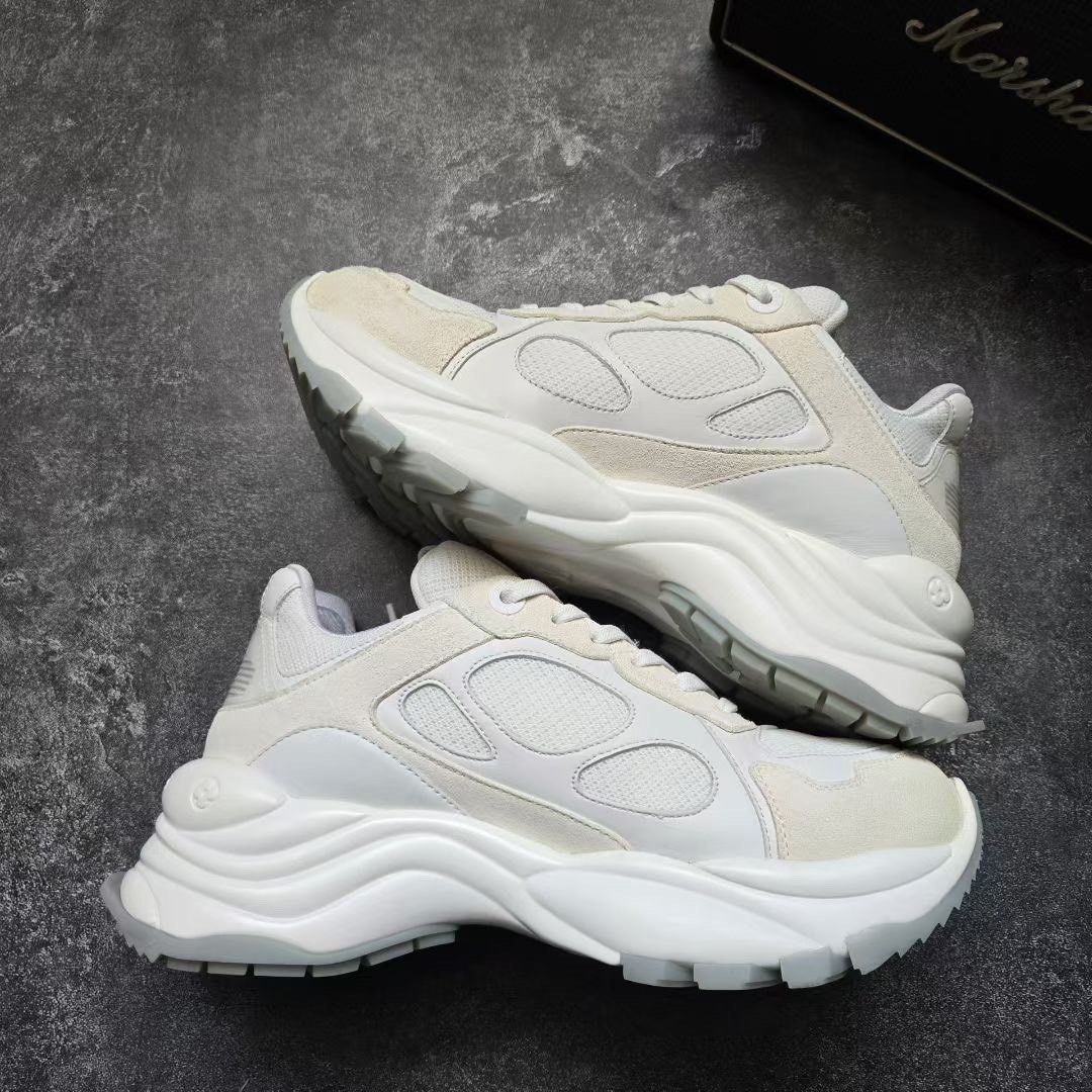 Louis Vuitton Louis Vuitton Running White Lowtop Sneakers 38 Men Size US 6 / EU 39 - 9 Thumbnail