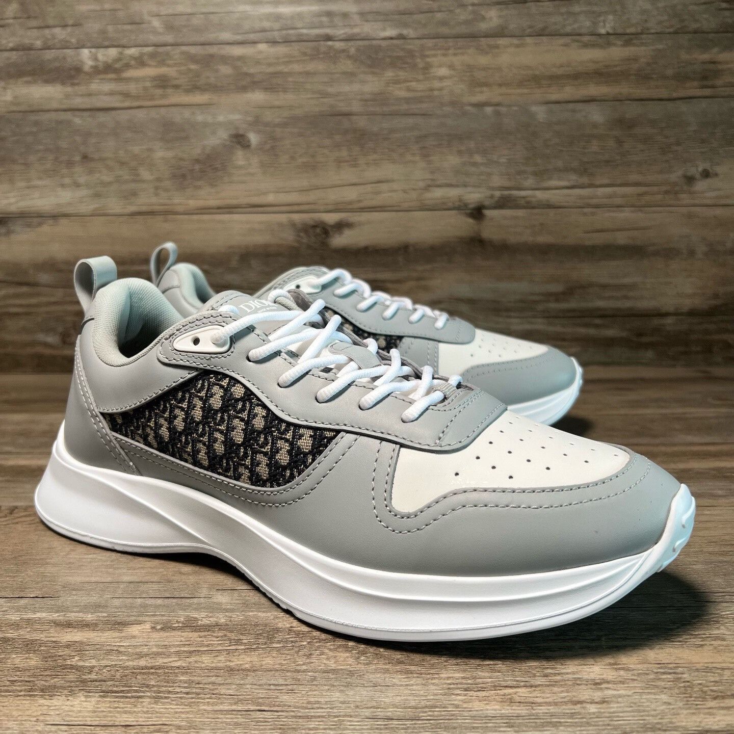 Dior Dior Leather White Lowtop Sneakers 25 Men Size US 10 / EU 43 - 2 Thumbnail