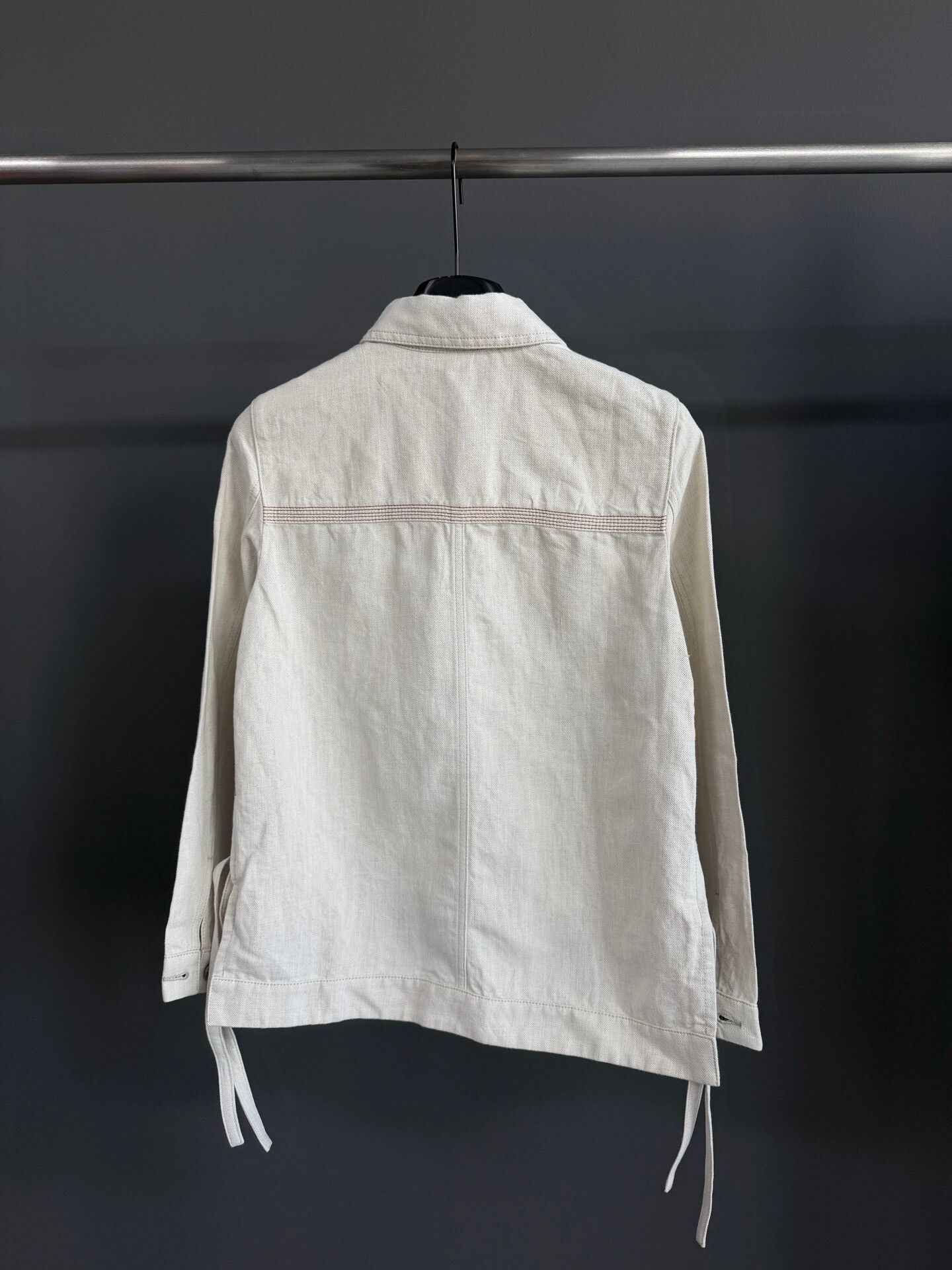 Loewe Loewe Casual White Jacket 24 Women Size XS / US 0-2 / IT 36-38 - 2 Thumbnail