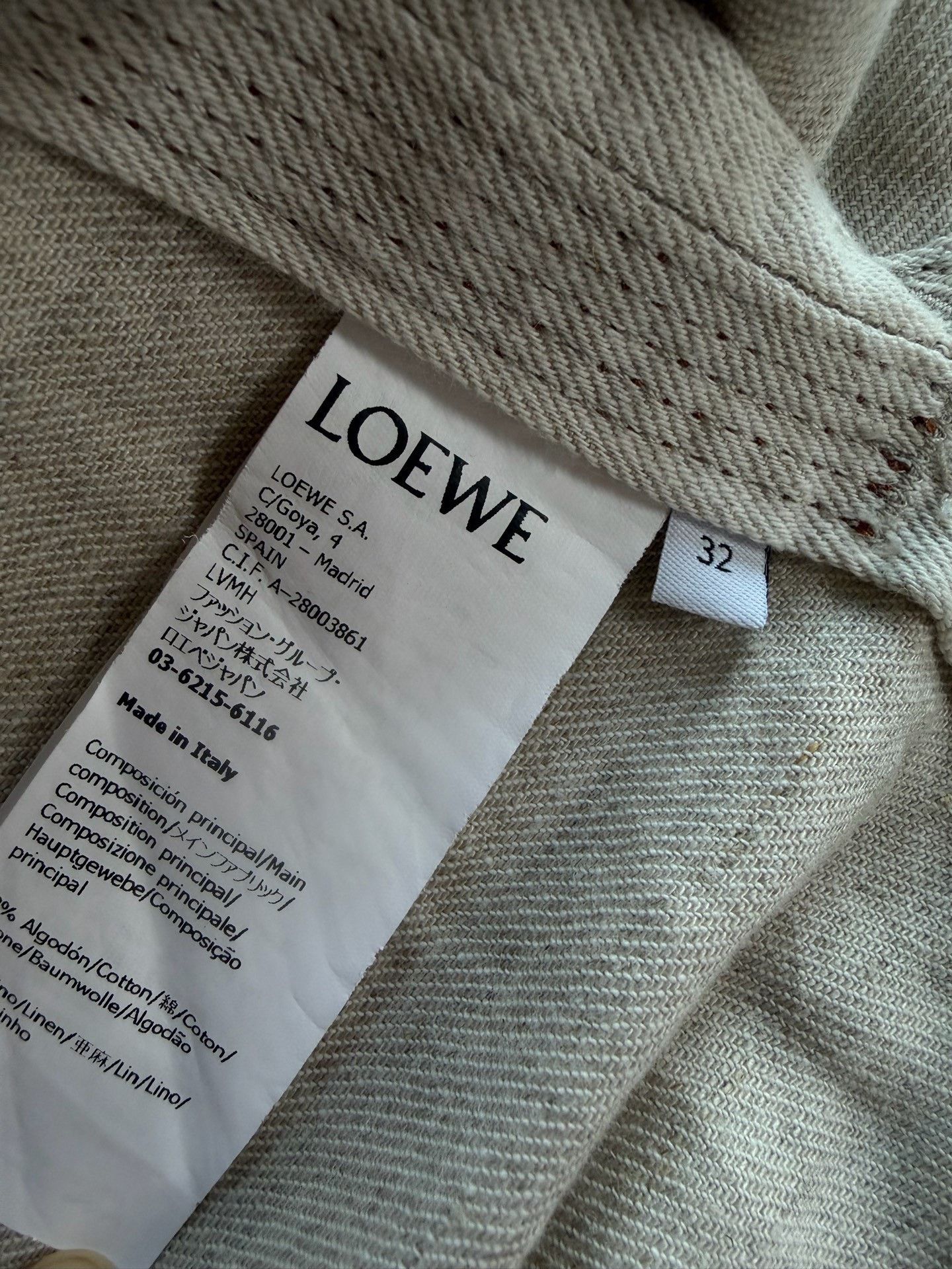 Loewe Loewe Casual White Jacket 24 Women Size XS / US 0-2 / IT 36-38 - 6 Thumbnail