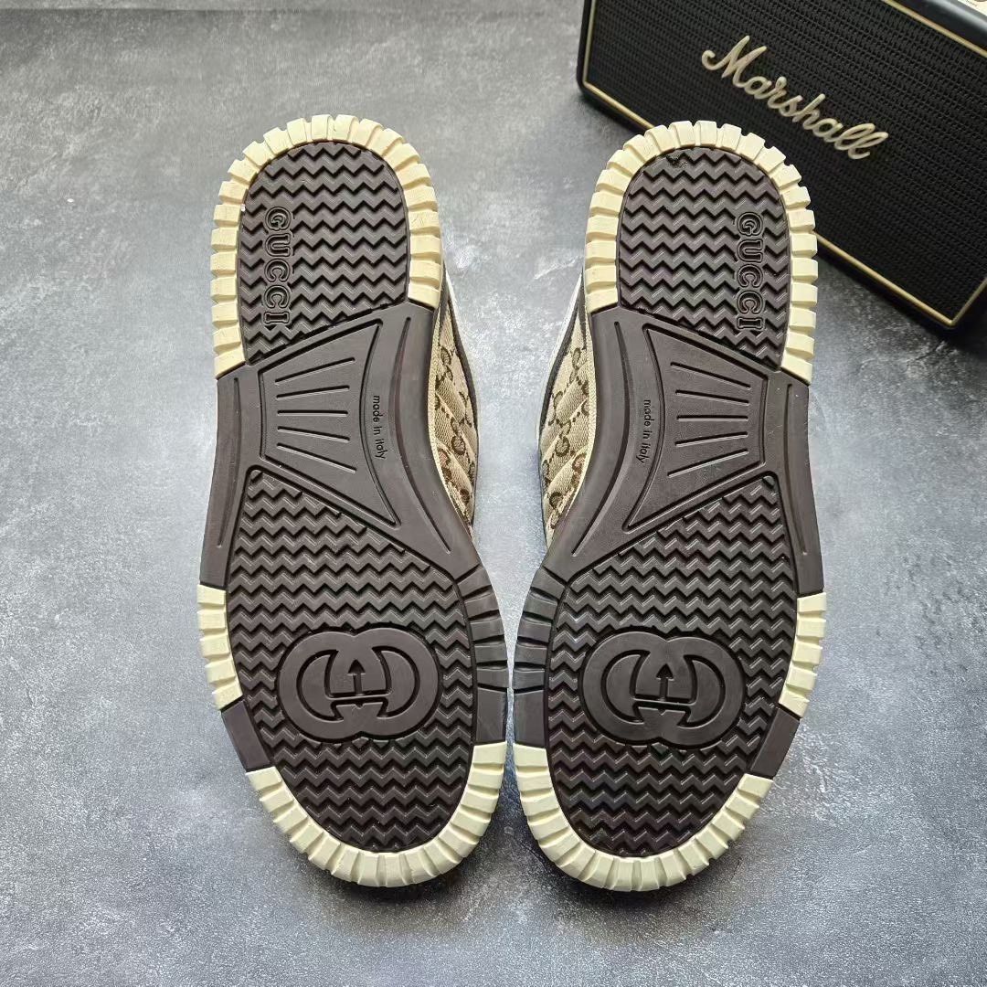 Gucci Gucci Casual Beige Lowtop Sneakers 37 Women Size US 6.5 / IT 36.5 - 6 Thumbnail