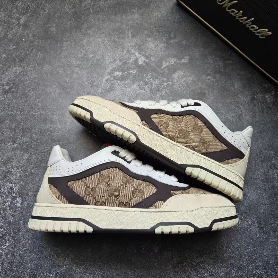 Gucci Gucci Casual Beige Lowtop Sneakers 37 Women Size US 6.5 / IT 36.5 - 7 Thumbnail