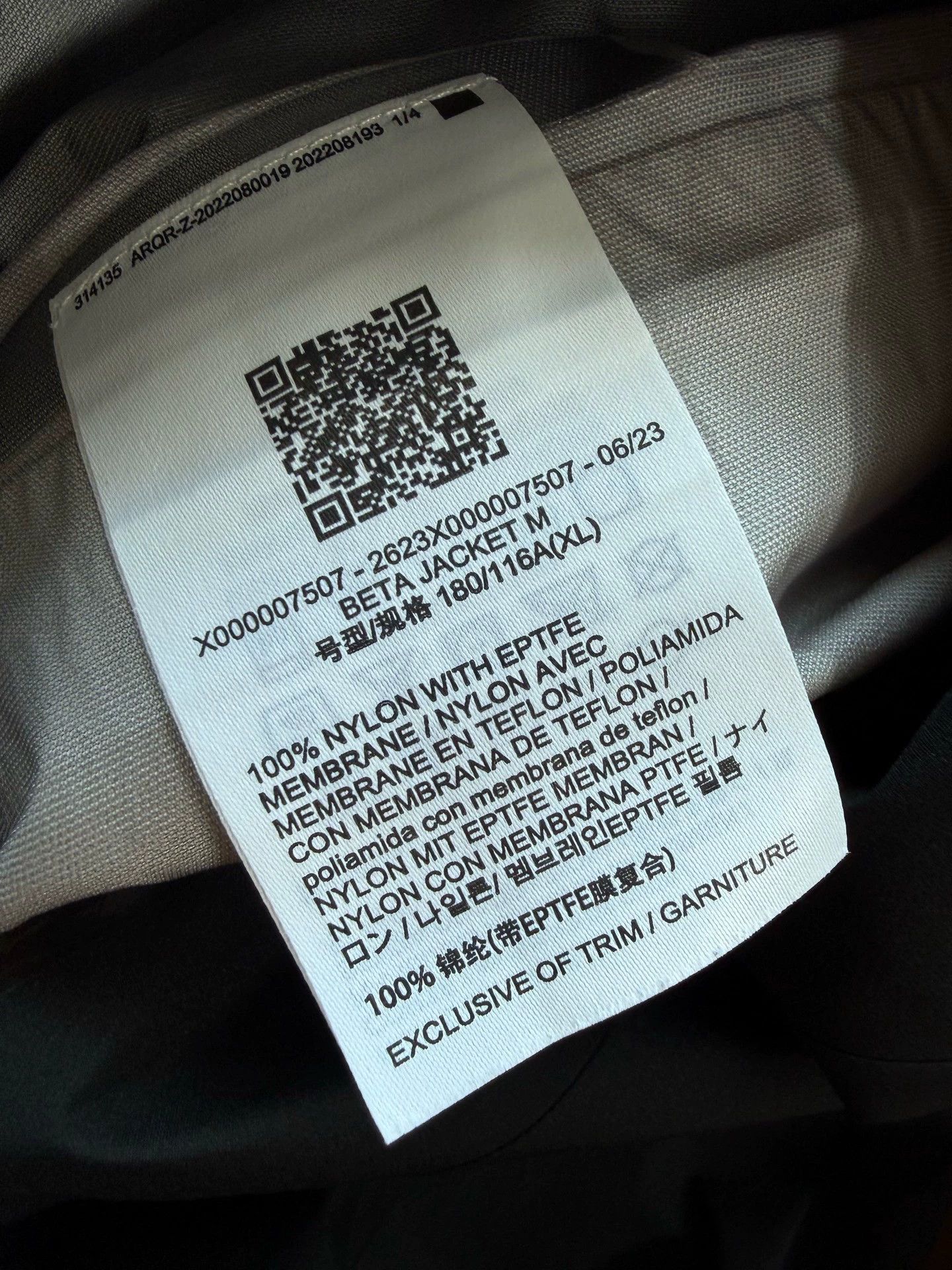 Arc'teryx Arc'teryx Light Jacket XL Men Size US XL / EU 56 / 4 - 5 Thumbnail