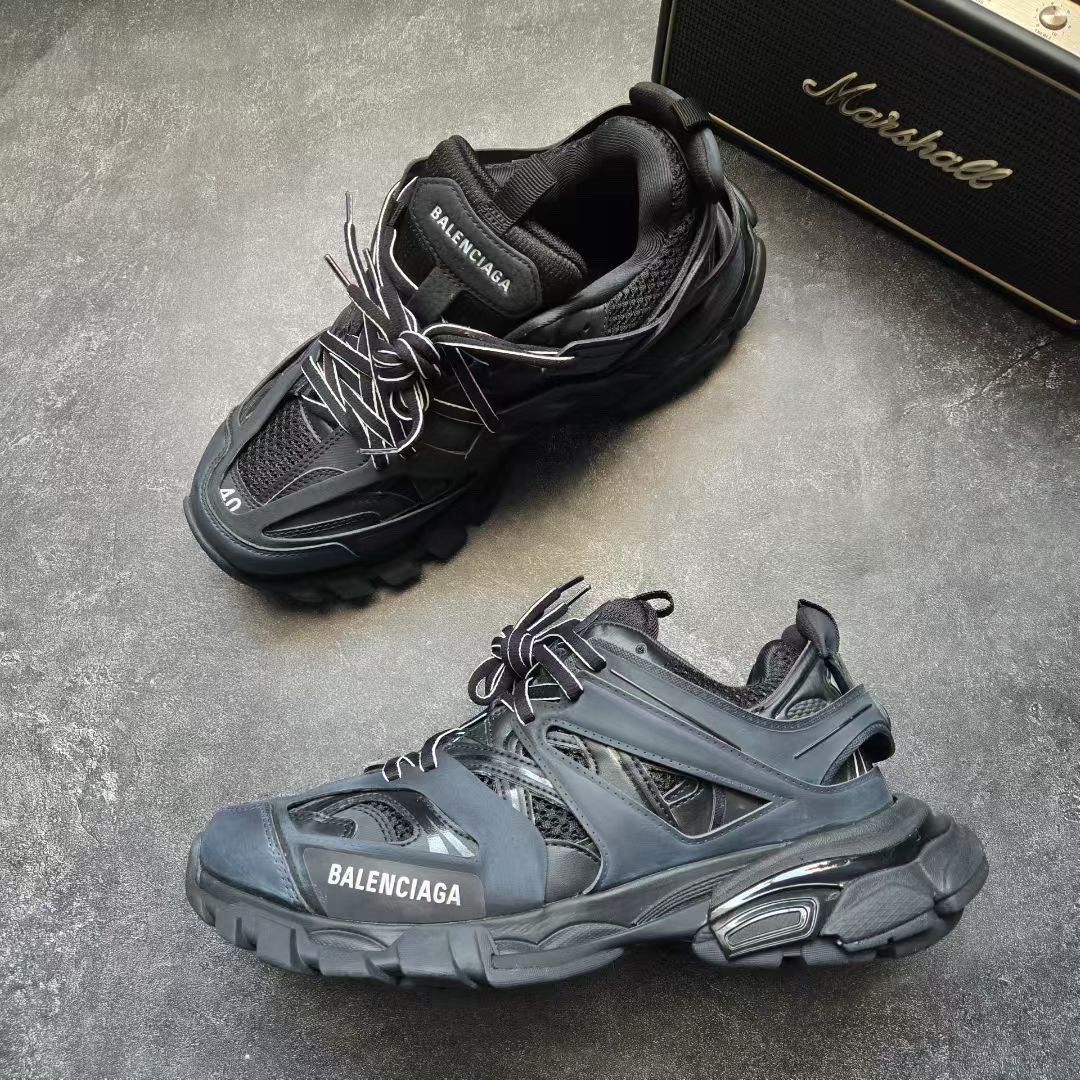 Balenciaga Balenciaga Black Lowtop Sneakers 40 Men Size US 7.5 / EU 40-41 - 4 Thumbnail