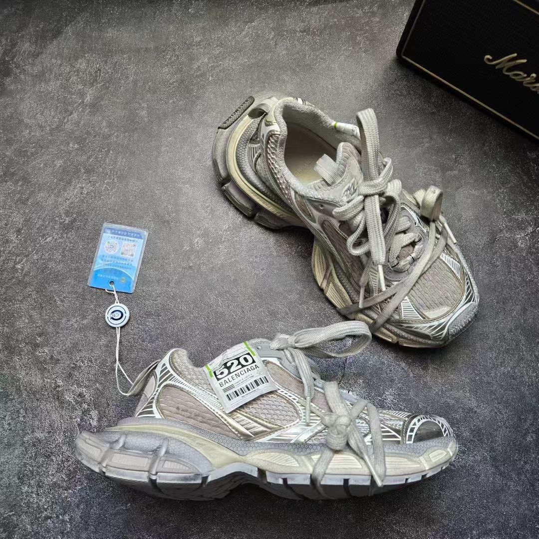 Balenciaga Balenciaga Limited Beige Lowtop Sneakers XXXL Women Size US 8 / IT 38 - 6 Thumbnail