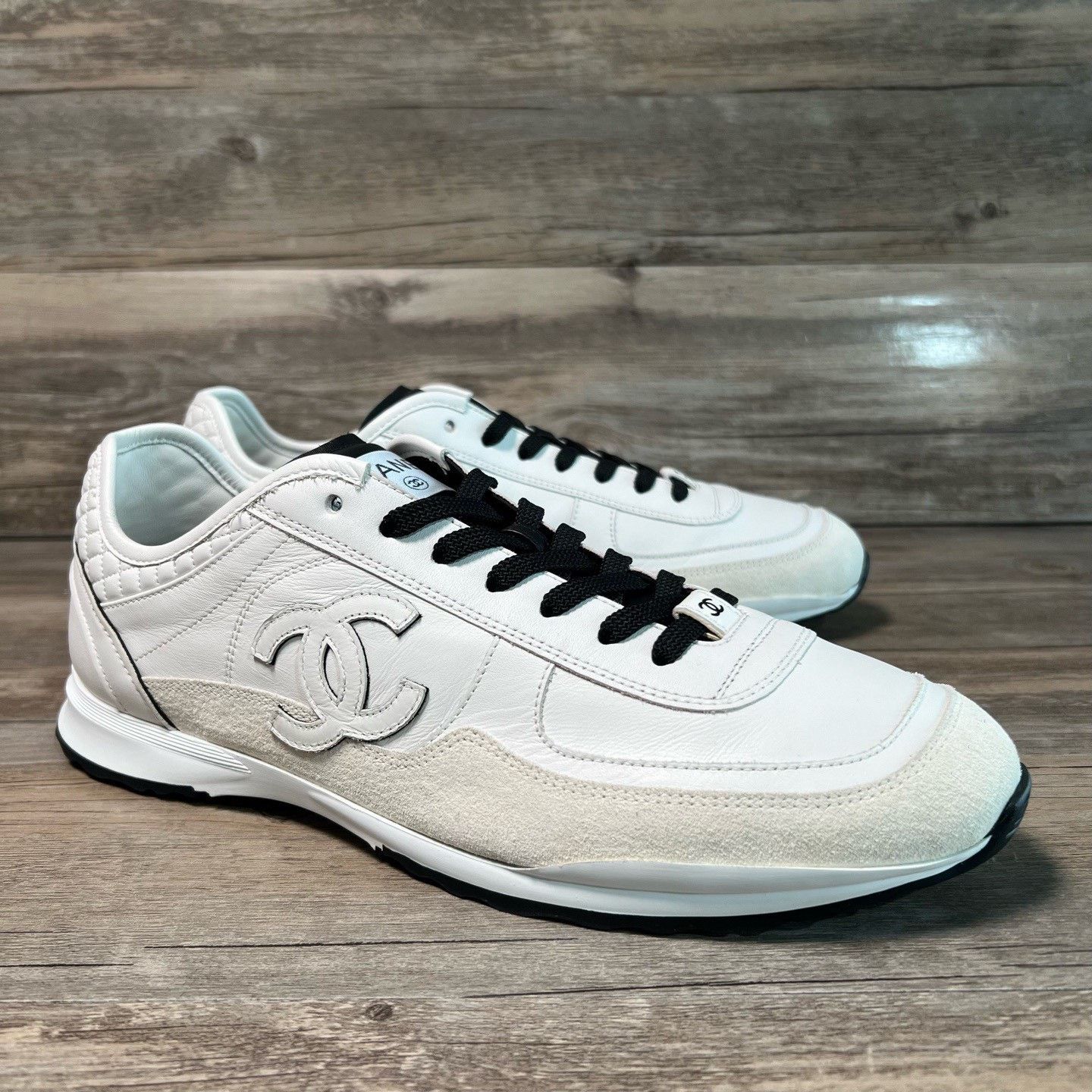Chanel Chanel Casual White Lowtop Sneakers 43 Men Size US 10 / EU 43 - 2 Thumbnail
