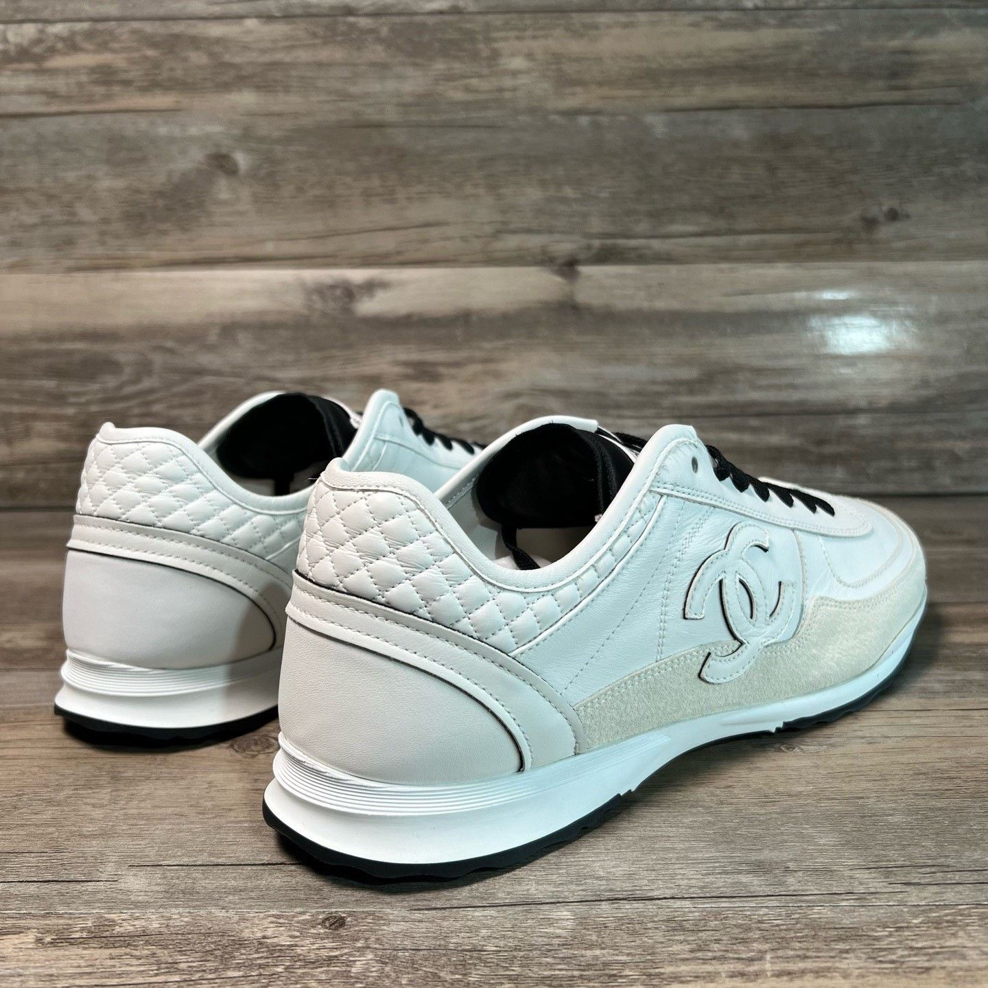 Chanel Chanel Casual White Lowtop Sneakers 43 Men Size US 10 / EU 43 - 3 Thumbnail