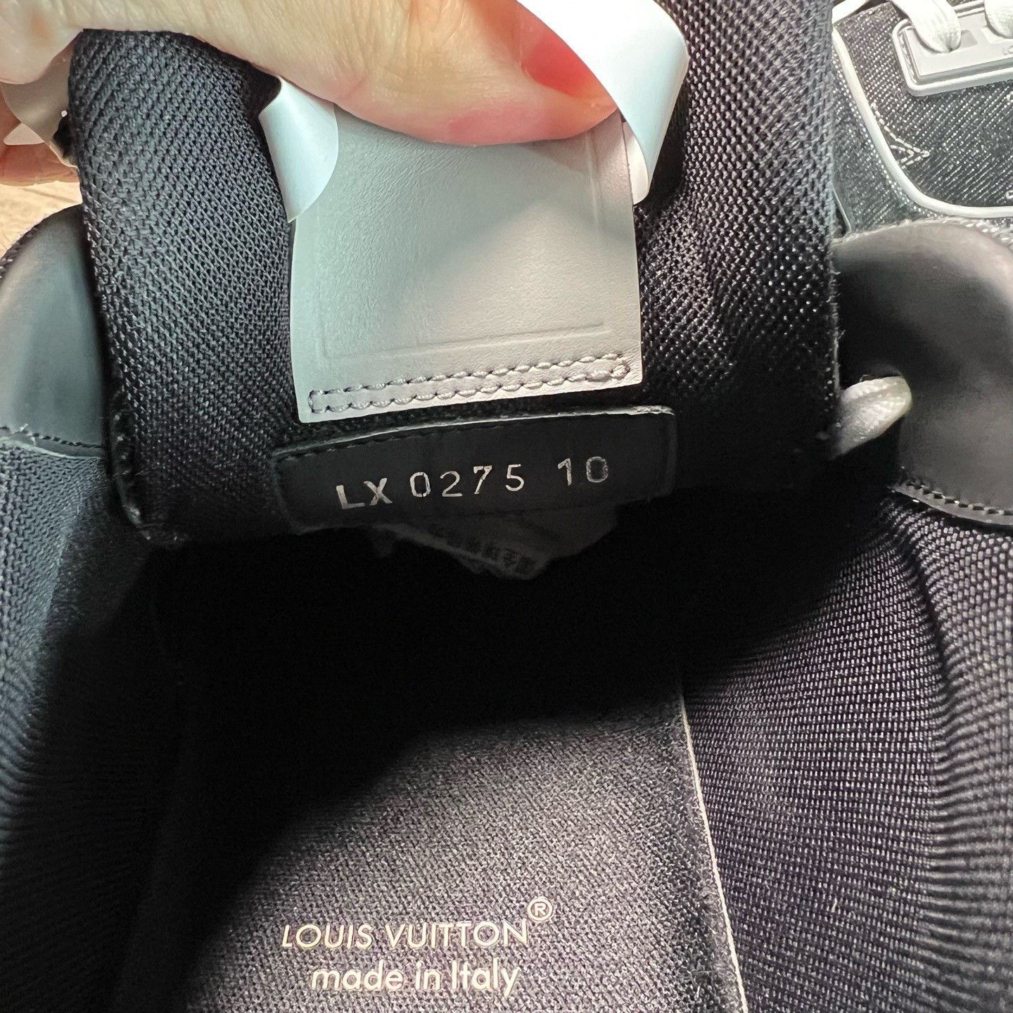 Louis Vuitton Louis Vuitton Training Black Lowtop Sneakers 25 Men Size US 10 / EU 43 - 8 Thumbnail