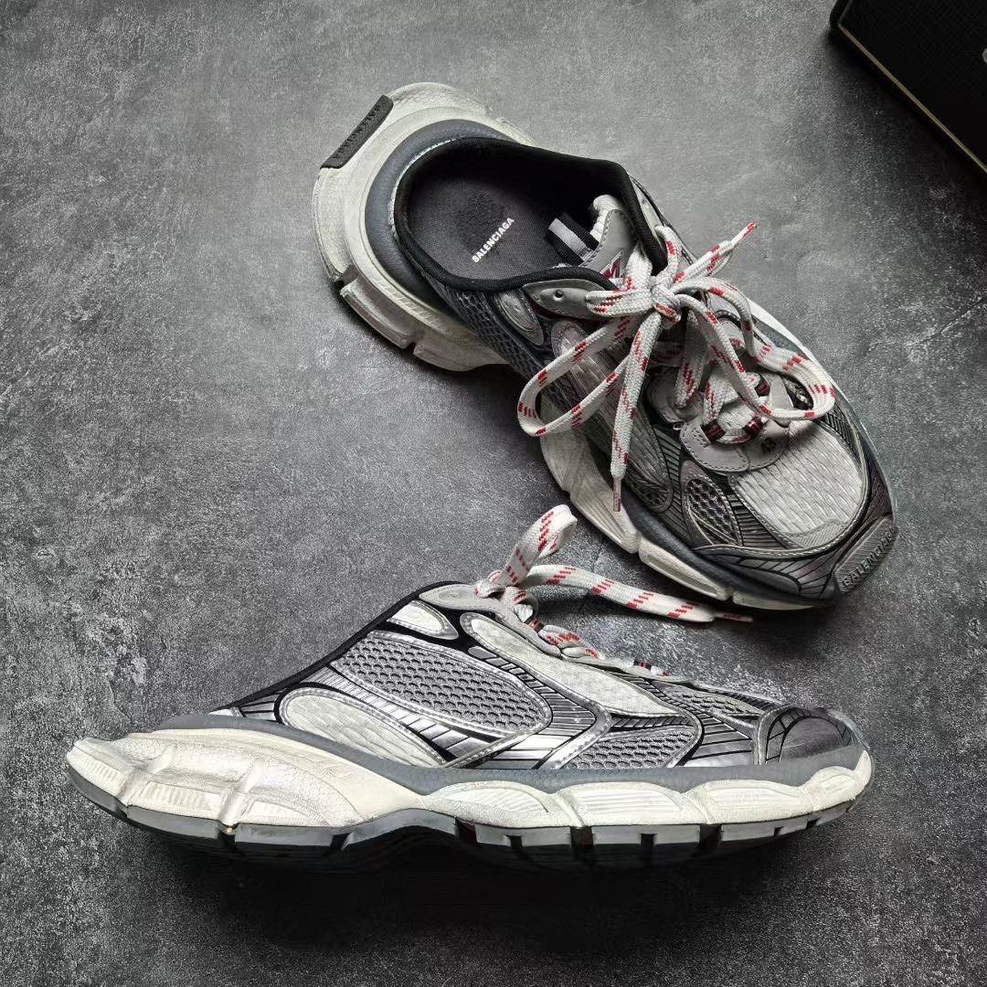 Balenciaga Balenciaga Silver Sandals XXXL Men Size US 10 / EU 43 - 6 Thumbnail