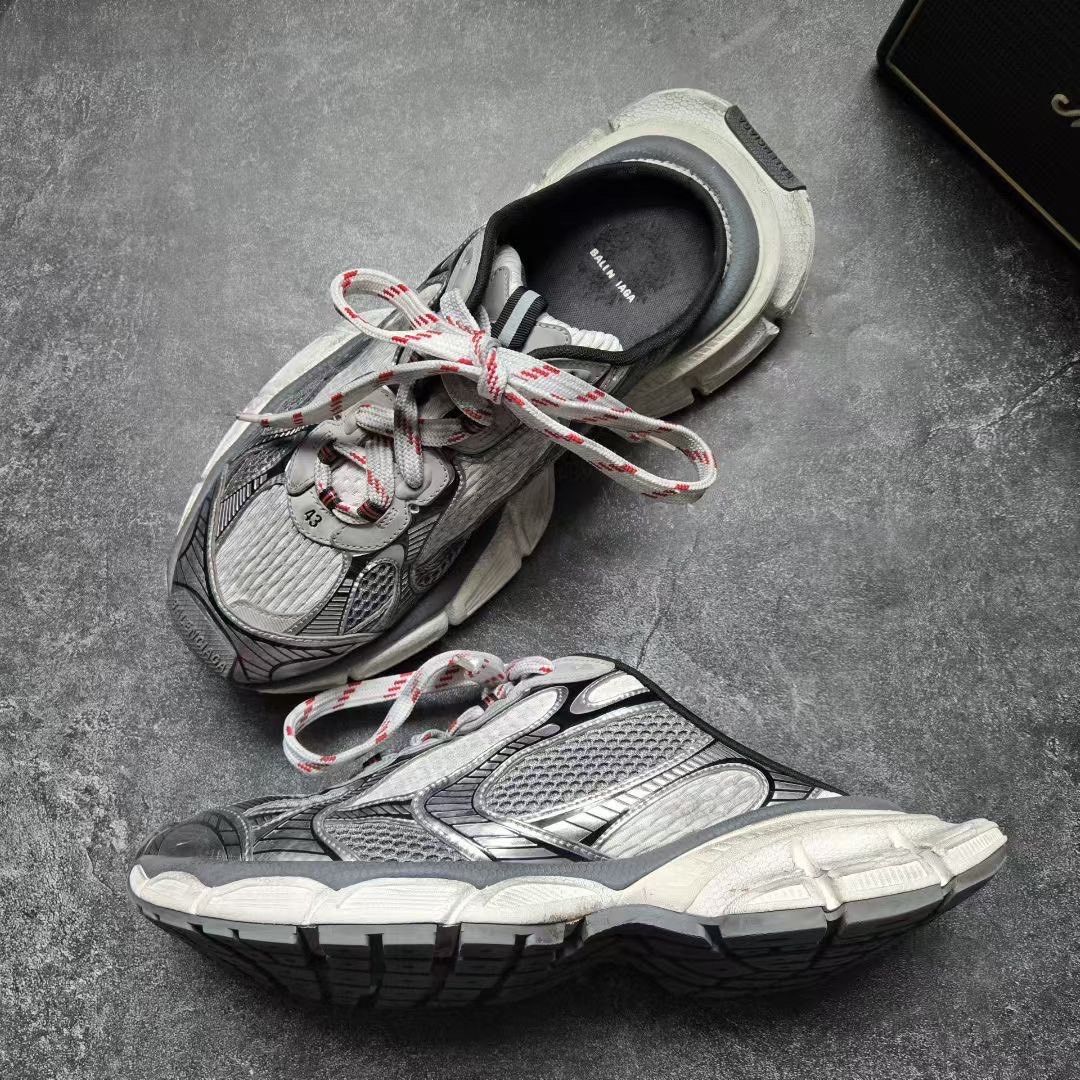 Balenciaga Balenciaga Silver Sandals XXXL Men Size US 10 / EU 43 - 4 Thumbnail