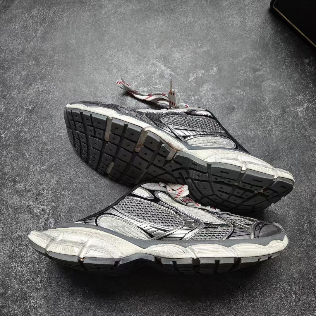 Balenciaga Balenciaga Silver Sandals XXXL Men Size US 10 / EU 43 - 8 Thumbnail