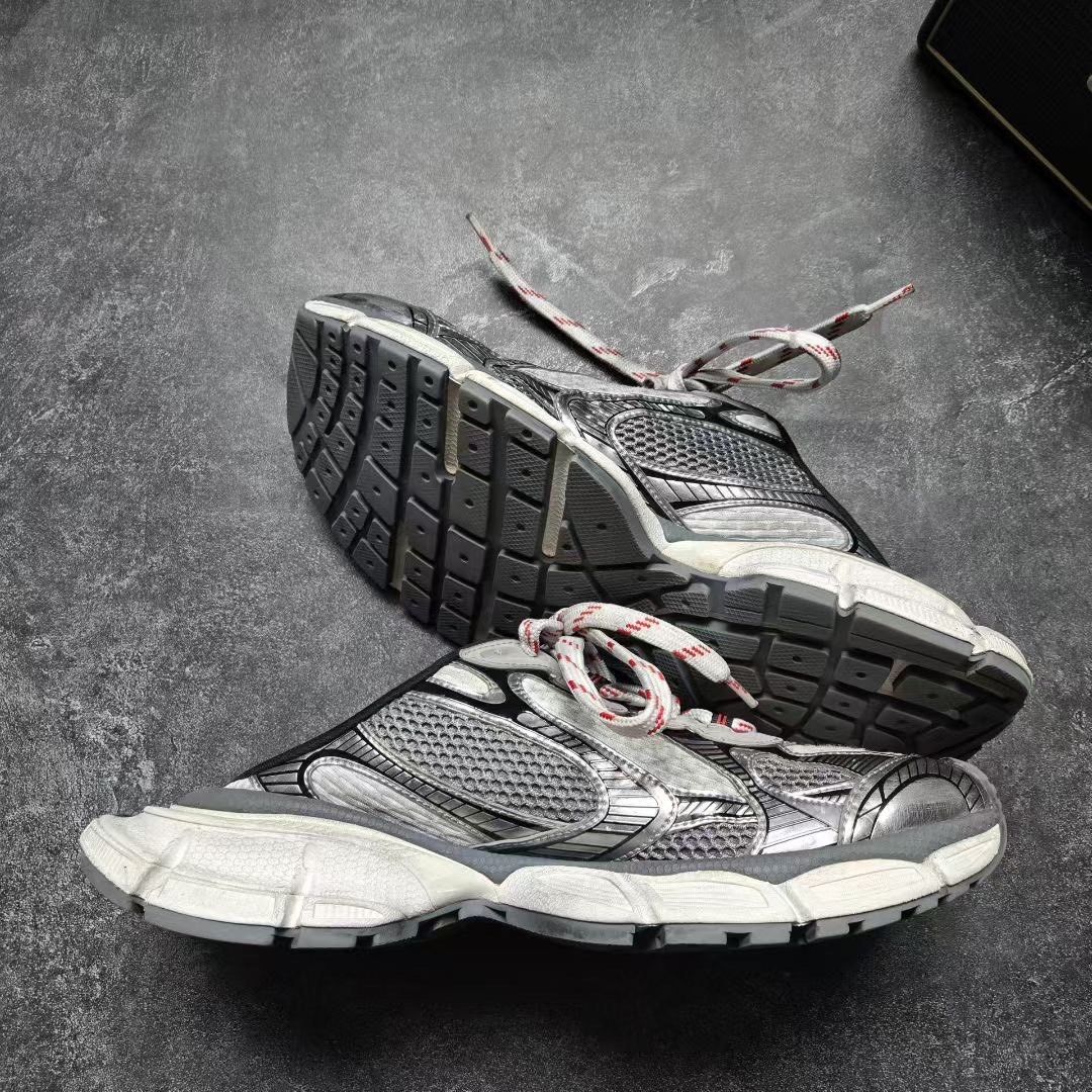 Balenciaga Balenciaga Silver Sandals XXXL Men Size US 10 / EU 43 - 9 Thumbnail